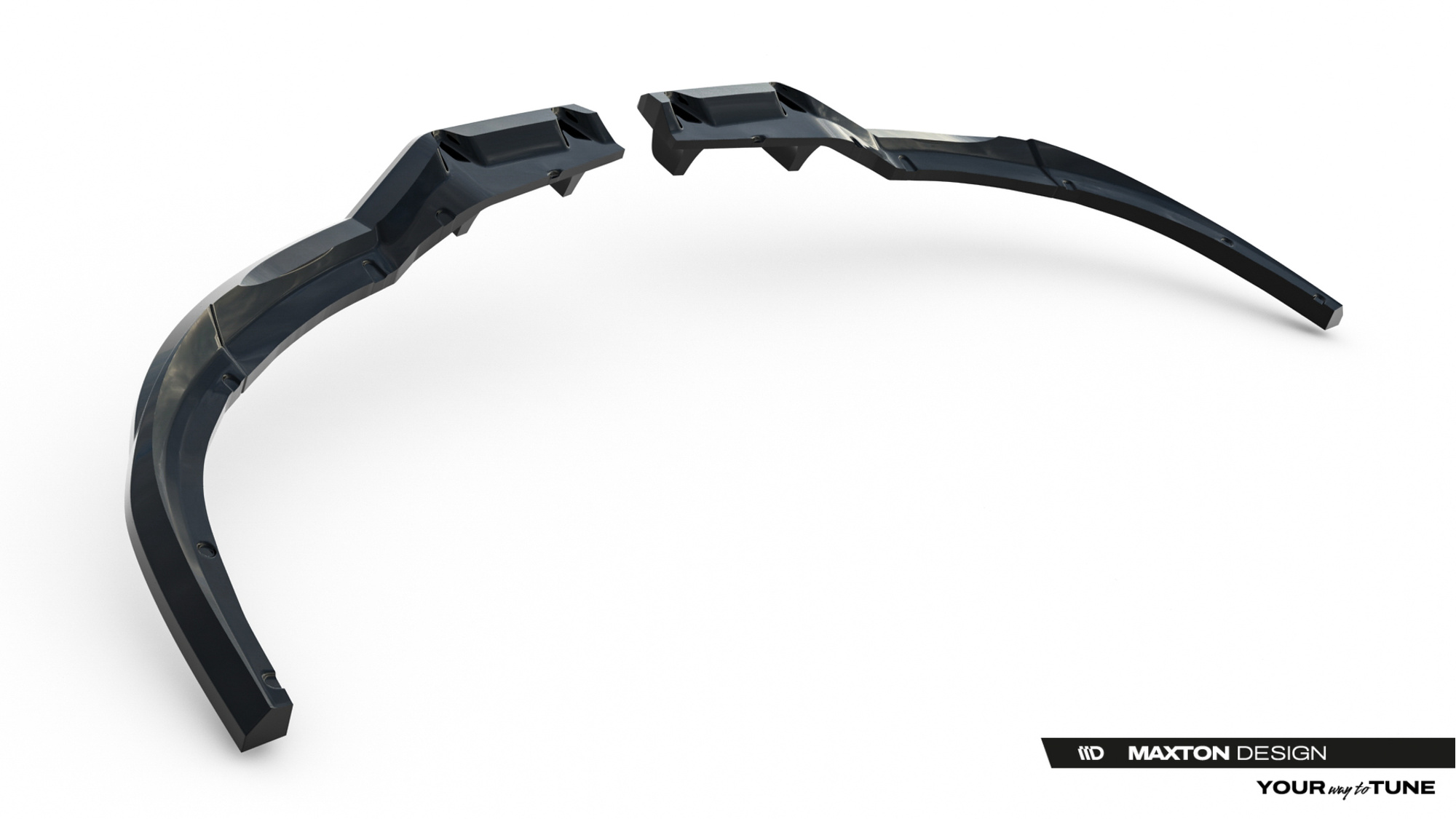 Baksplitter med diffuser Ford S-Max II Facelift 2019 - 2023 | Glossy Black Edition – bilde 8