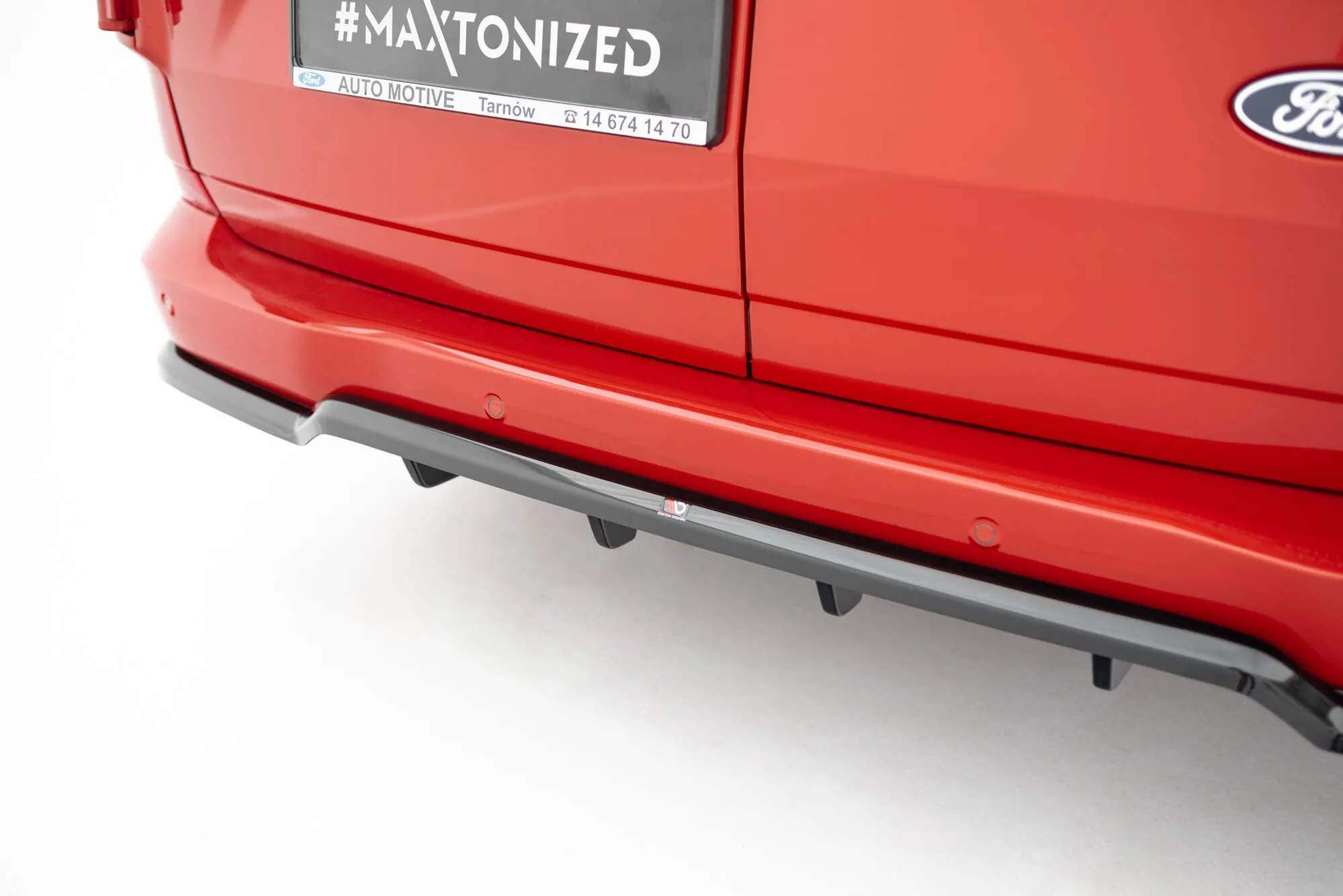 Baksplitter med diffuser Ford Transit Custom II 2023 -> | Glossy Black Edition – bilde 5