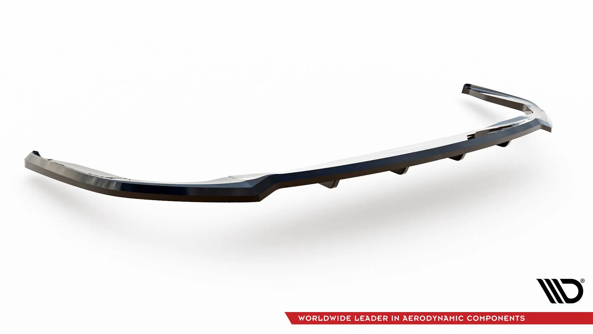 Baksplitter med diffuser Honda Civic mk10 2017 - 2022 | Glossy Black Edition – bilde 5