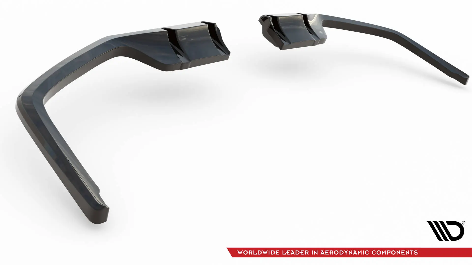 Baksplitter med diffuser Honda Civic Sport Mk10 2020-2023 | Glossy Black Edition – bilde 6