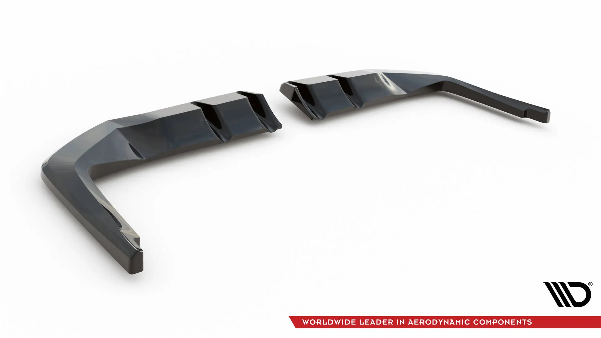 Baksplitter med diffuser Honda Civic XI Type-R 2023-> | V.1 Glossy Black Edition – bilde 7