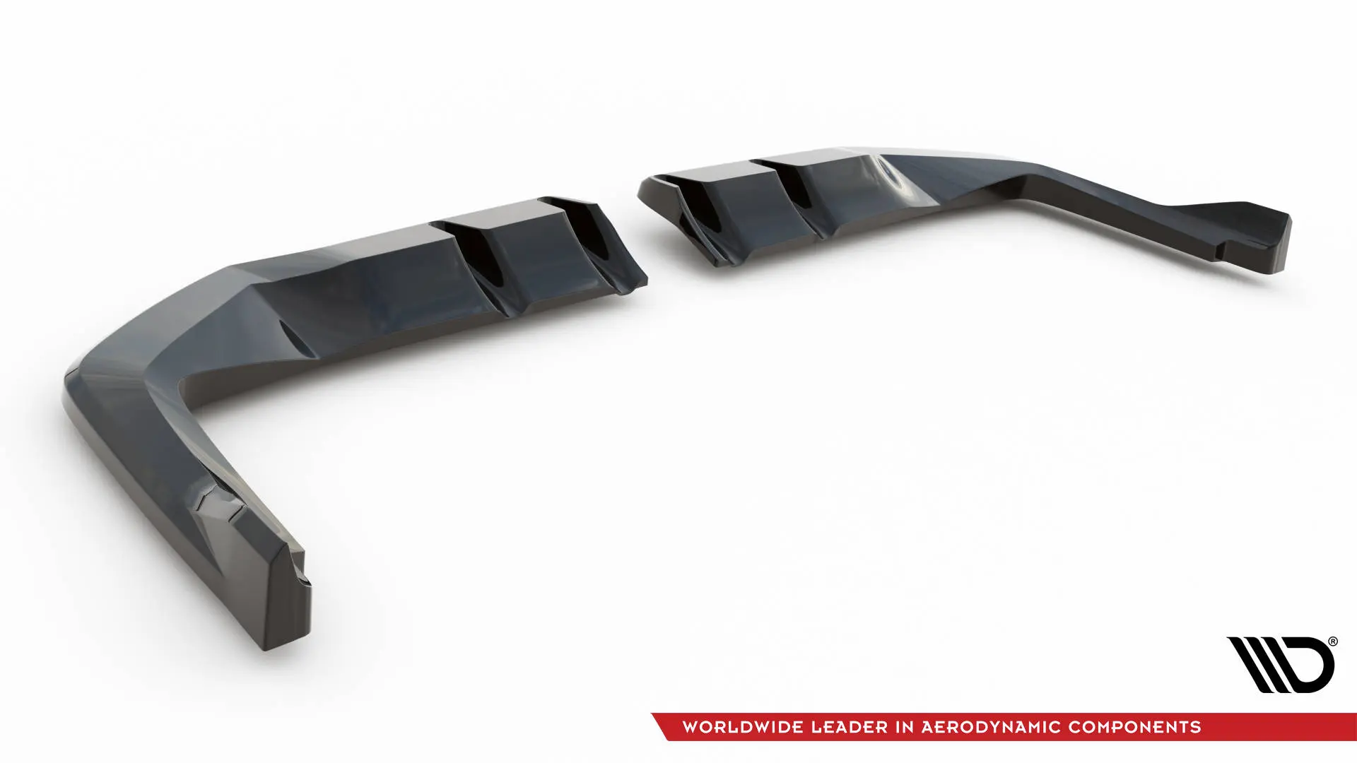 Baksplitter med diffuser Honda Civic XI Type-R 2023-> | V.2 Glossy Black Edition – bilde 7