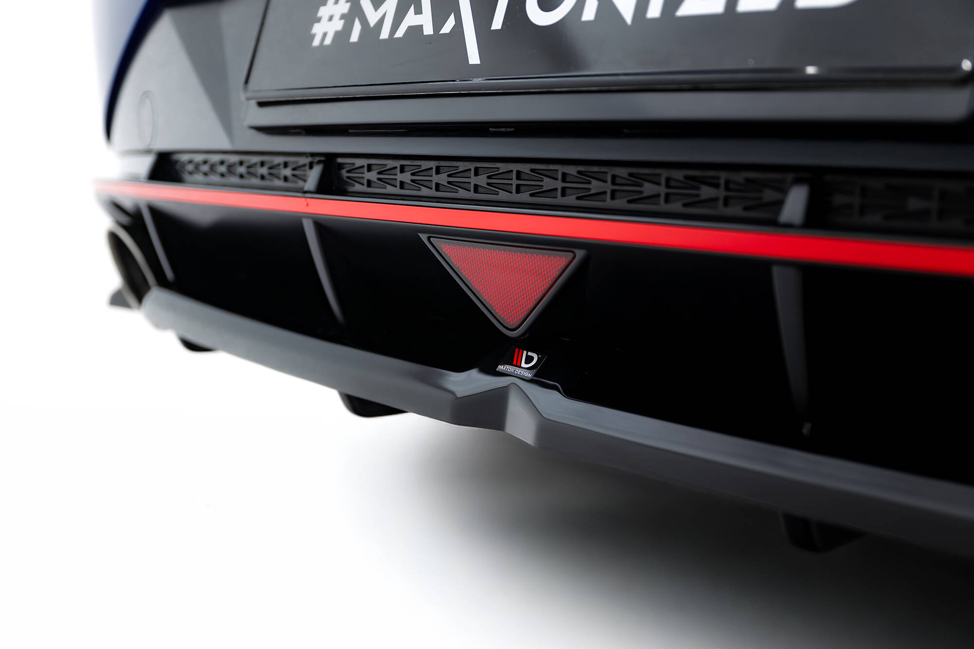 Baksplitter med diffuser Hyundai Elantra N VII 2020 - 2023  | Glossy Black Edition – bilde 3