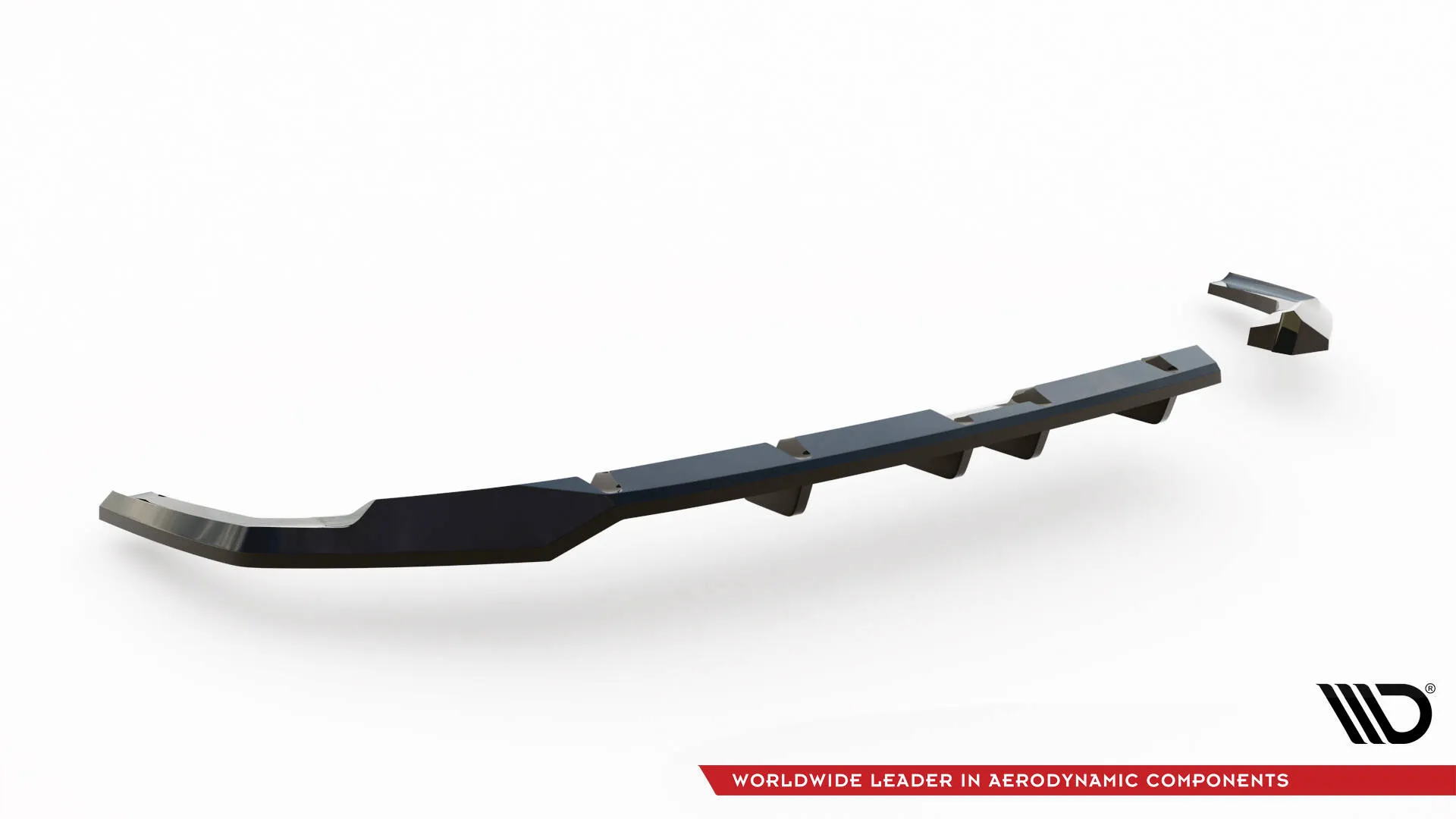 Baksplitter med diffuser Hyundai Kona II N-Line 2022 ->  | Glossy Black Edition – bilde 5