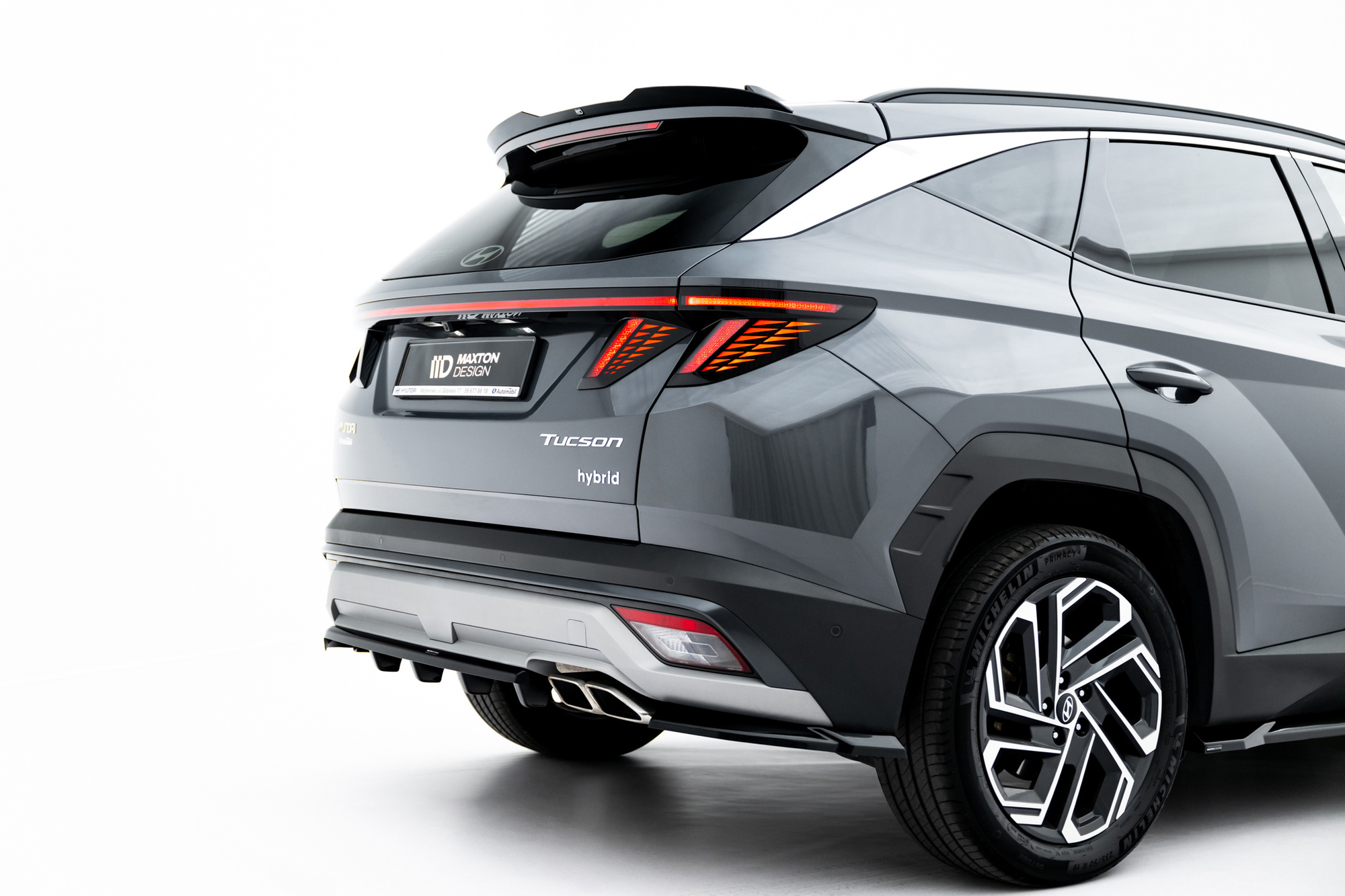 Baksplitter med diffuser Hyundai Tucson IV Facelift 2024 -> | Glossy Black Edition – bilde 5