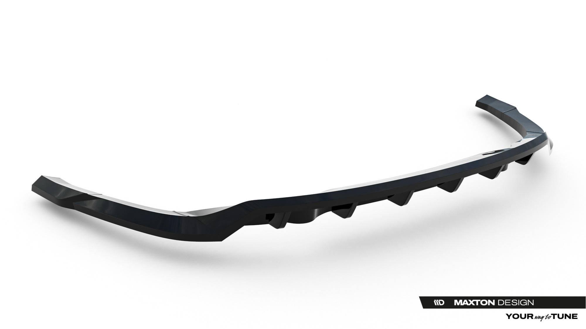Baksplitter med diffuser Jaguar F-Pace (X761) Facelift 2020 -> | Glossy Black Edition – bilde 5