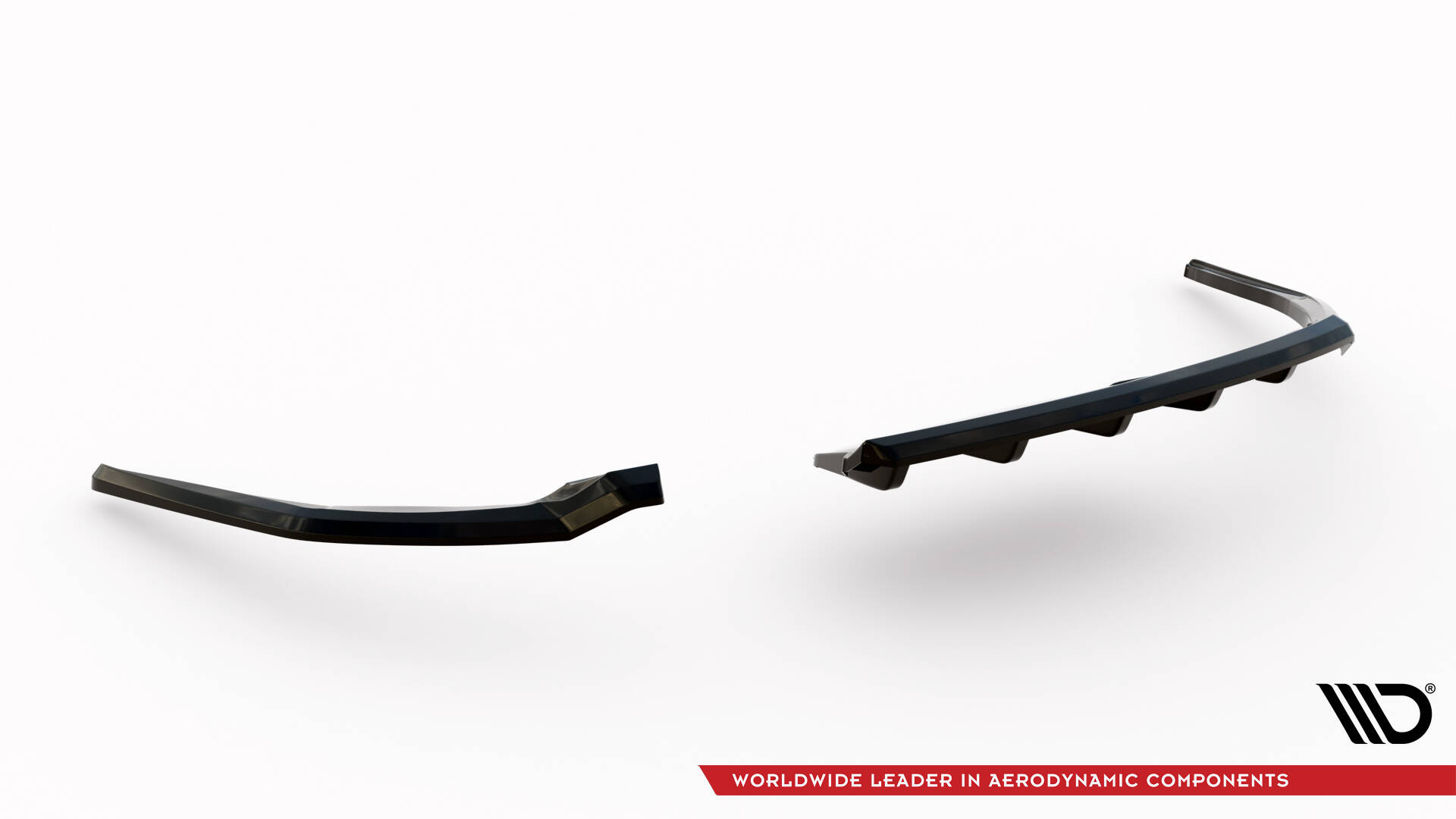 Baksplitter med diffuser Jaguar XE (X760) Facelift 2019 - 2024 | Glossy Black Edition – bilde 5