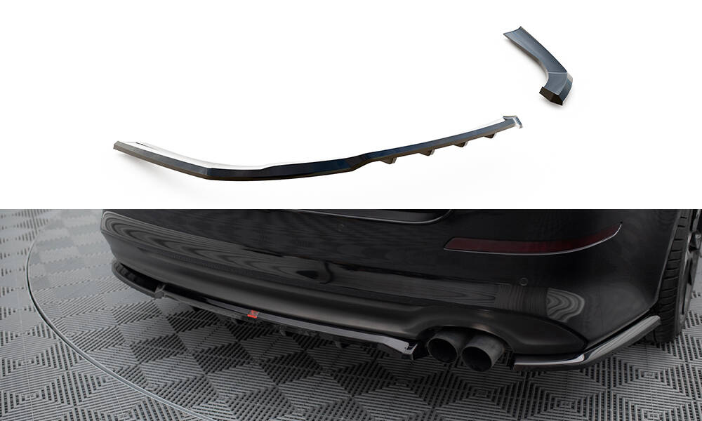 Baksplitter med diffuser Kia Optima mk3 2010 - 2013 | Glossy Black Edition – bilde 2