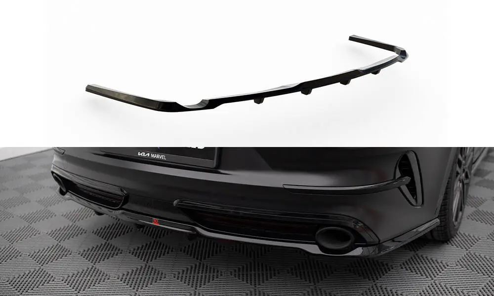 Baksplitter med diffuser Kia Proceed GT facelift 2021 - > | Glossy Black Edition – bilde 3