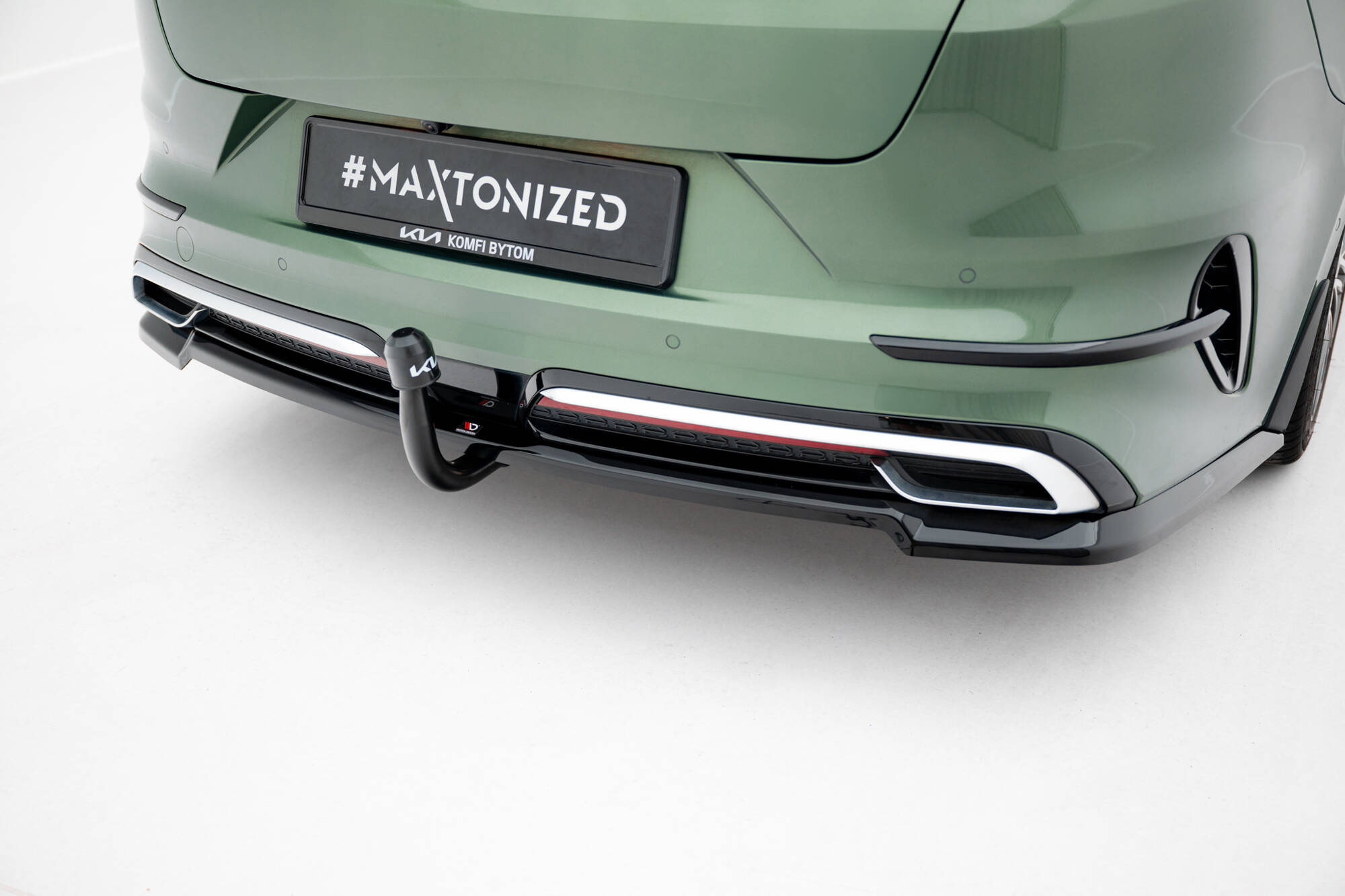 Baksplitter med diffuser Kia Proceed I Facelift 2022 -> | Glossy Black Edition – bilde 5
