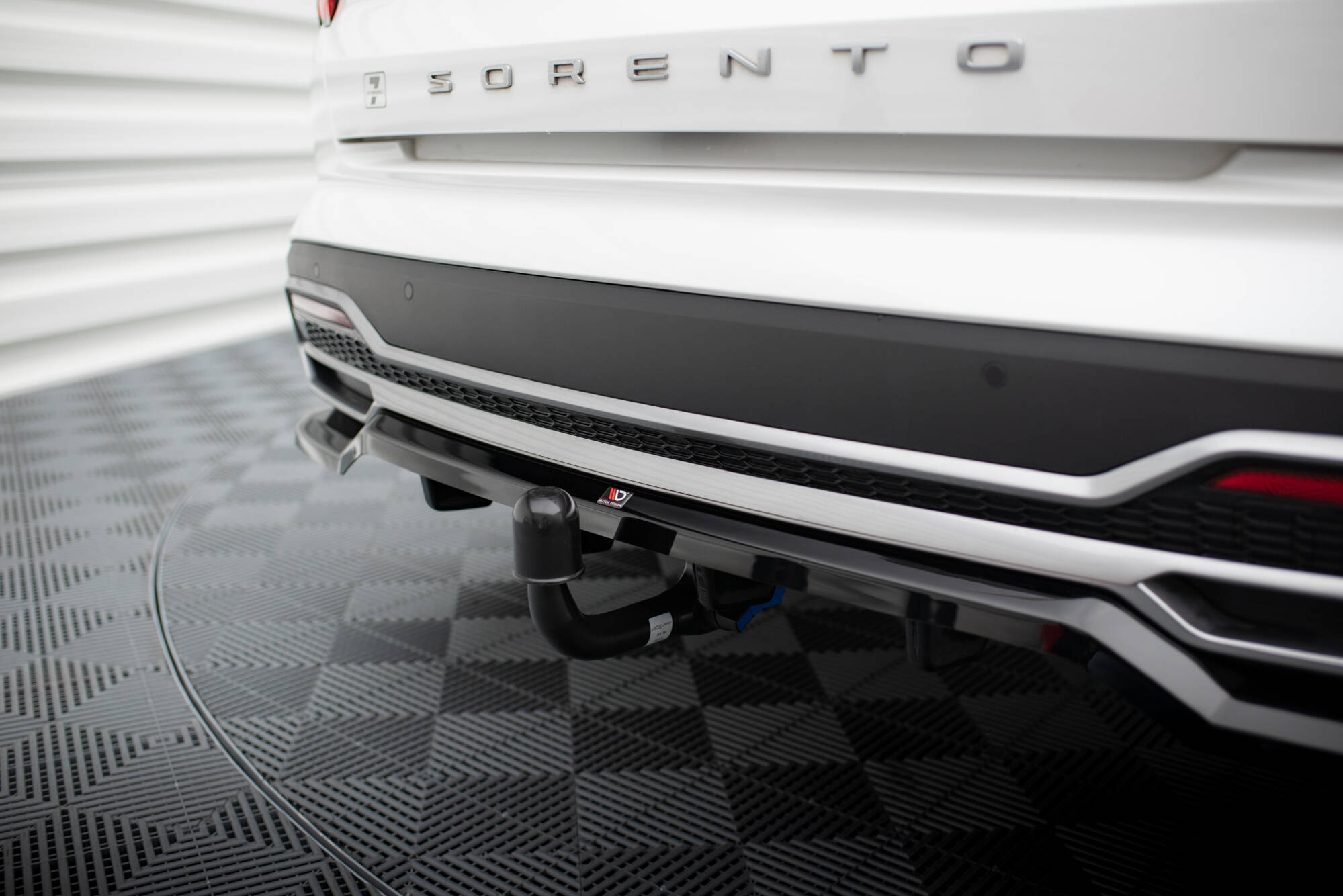 Baksplitter med diffuser Kia Sorento IV 2020 - 2023  | Glossy Black Edition – bilde 2