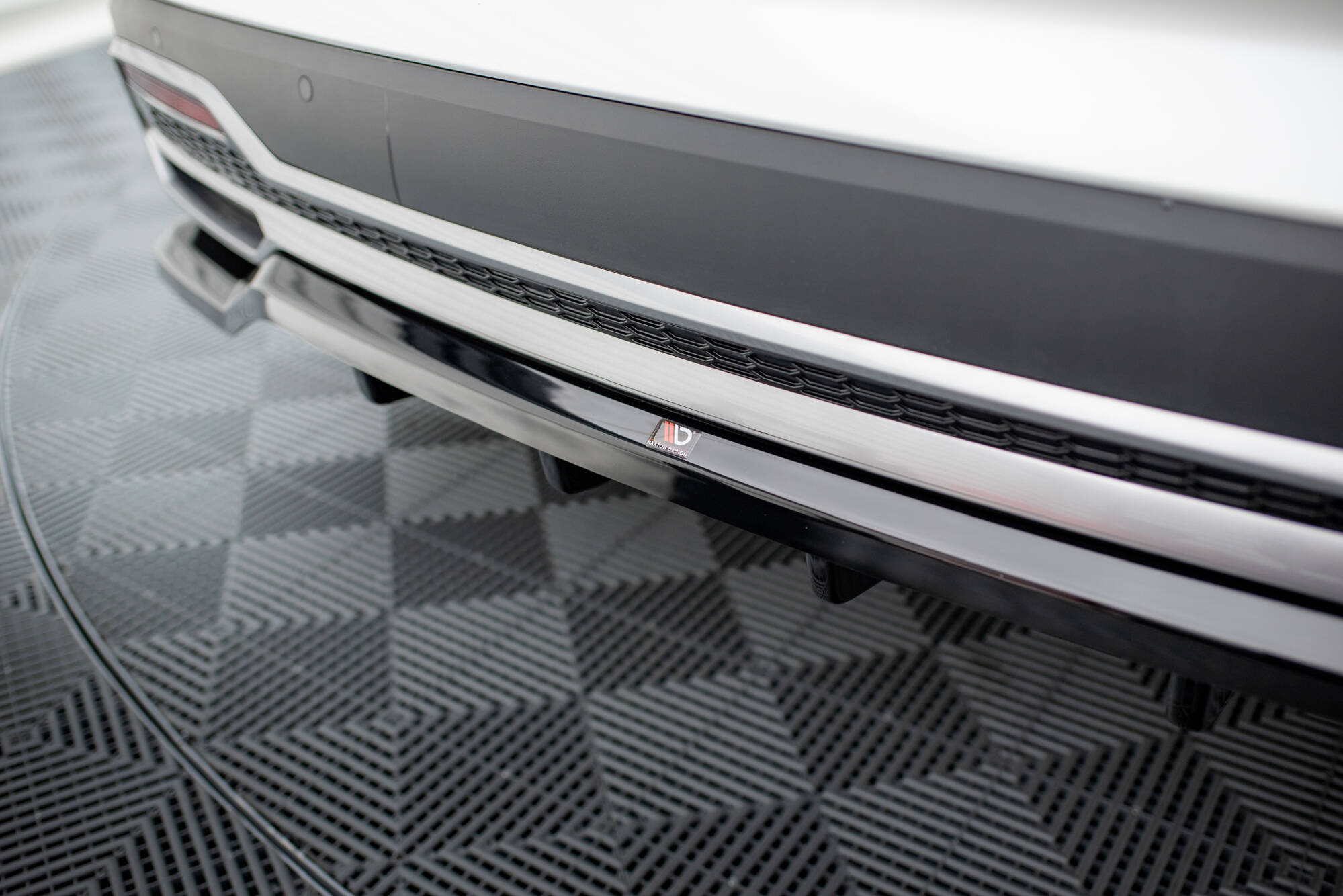 Baksplitter med diffuser Kia Sorento IV 2020 - 2023  | Glossy Black Edition – bilde 5