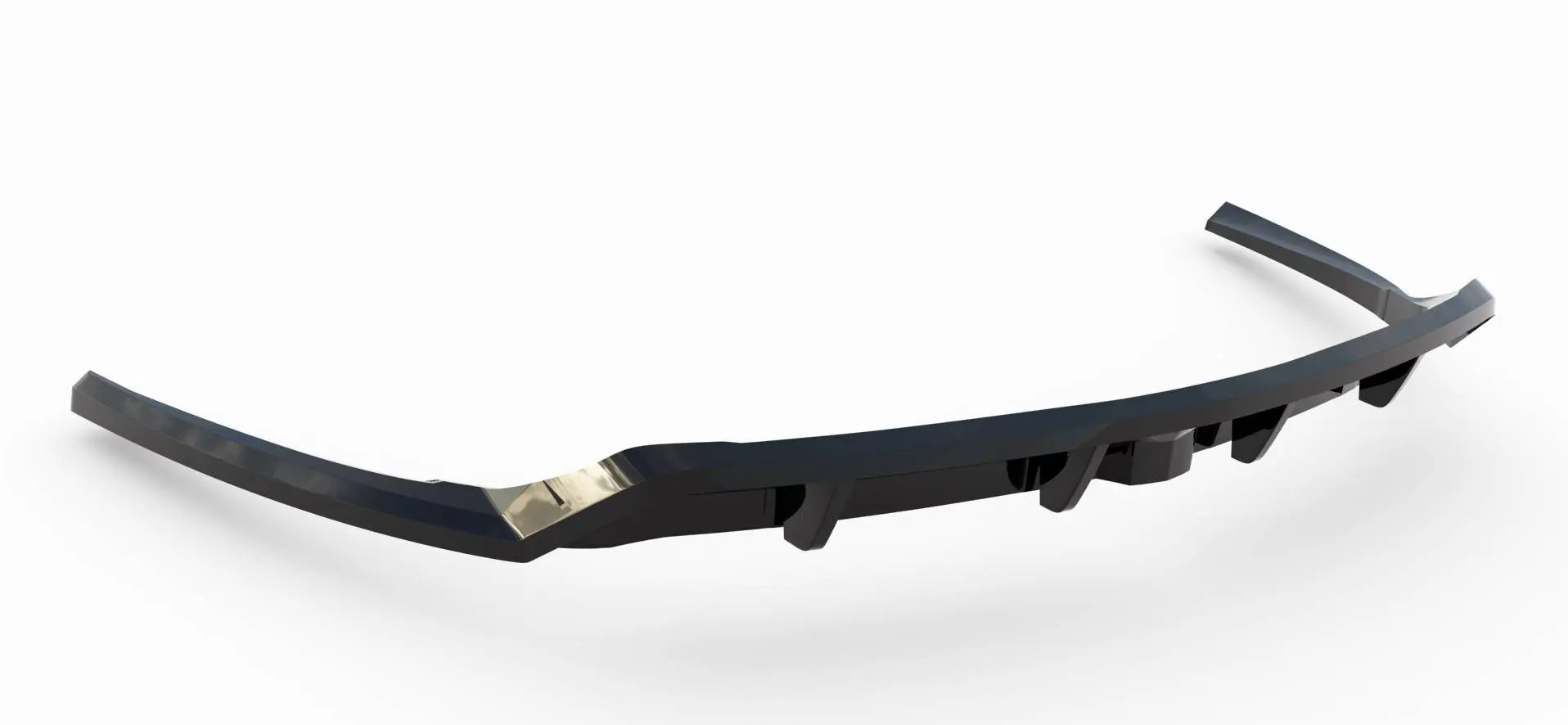 Baksplitter med diffuser Land Rover Discovery 5 (L462) 2016 -> | Glossy Black Edition – bilde 8