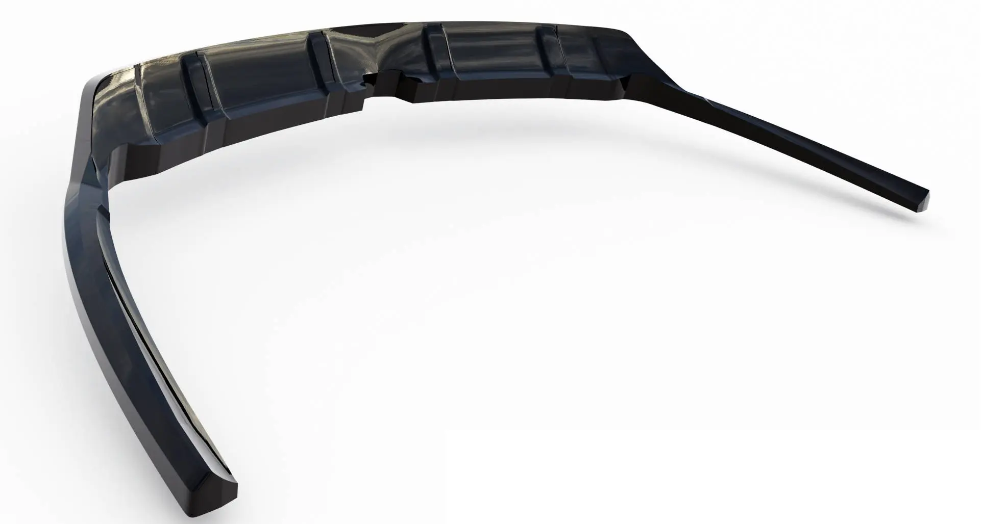 Baksplitter med diffuser Land Rover Discovery 5 (L462) 2016 -> | Glossy Black Edition – bilde 9