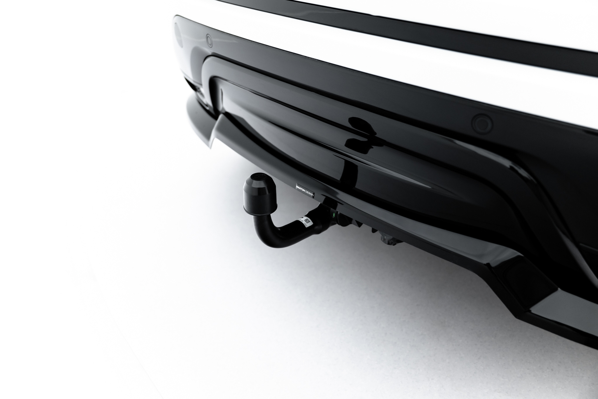 Baksplitter med diffuser Land Rover Range Rover Evoque Dynamic II 2018 - 2023  | Glossy Black Edition – bilde 5
