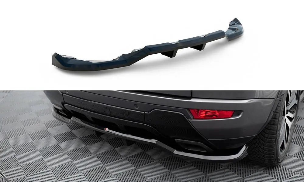 Baksplitter med diffuser Land Rover Range Rover Evoque I Facelift 2015 - 2018 | Glossy Black Edition – bilde 2