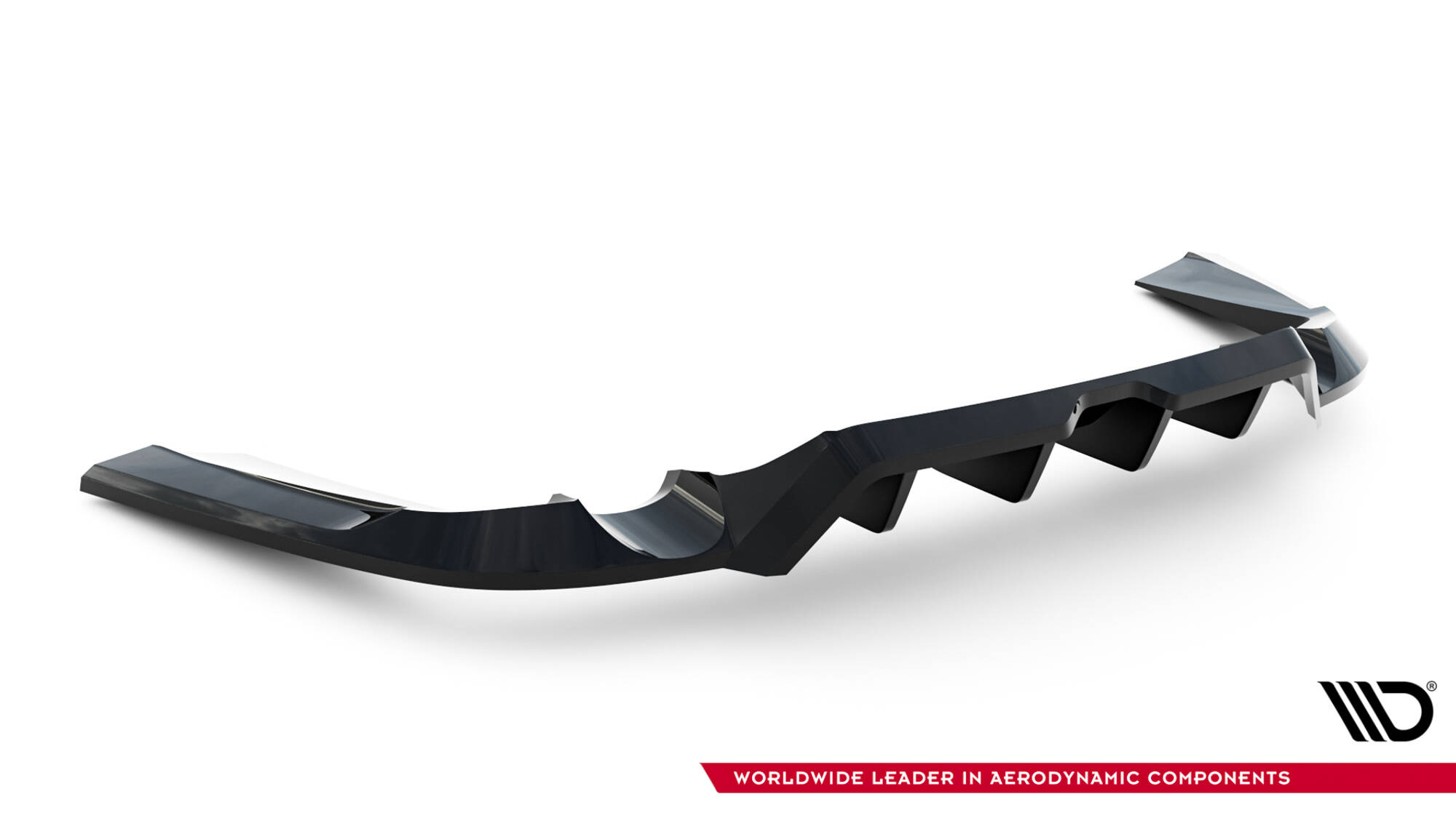 Baksplitter med diffuser Land Rover Range Rover Sport II 2013 - 2018  | Glossy Black Edition – bilde 5