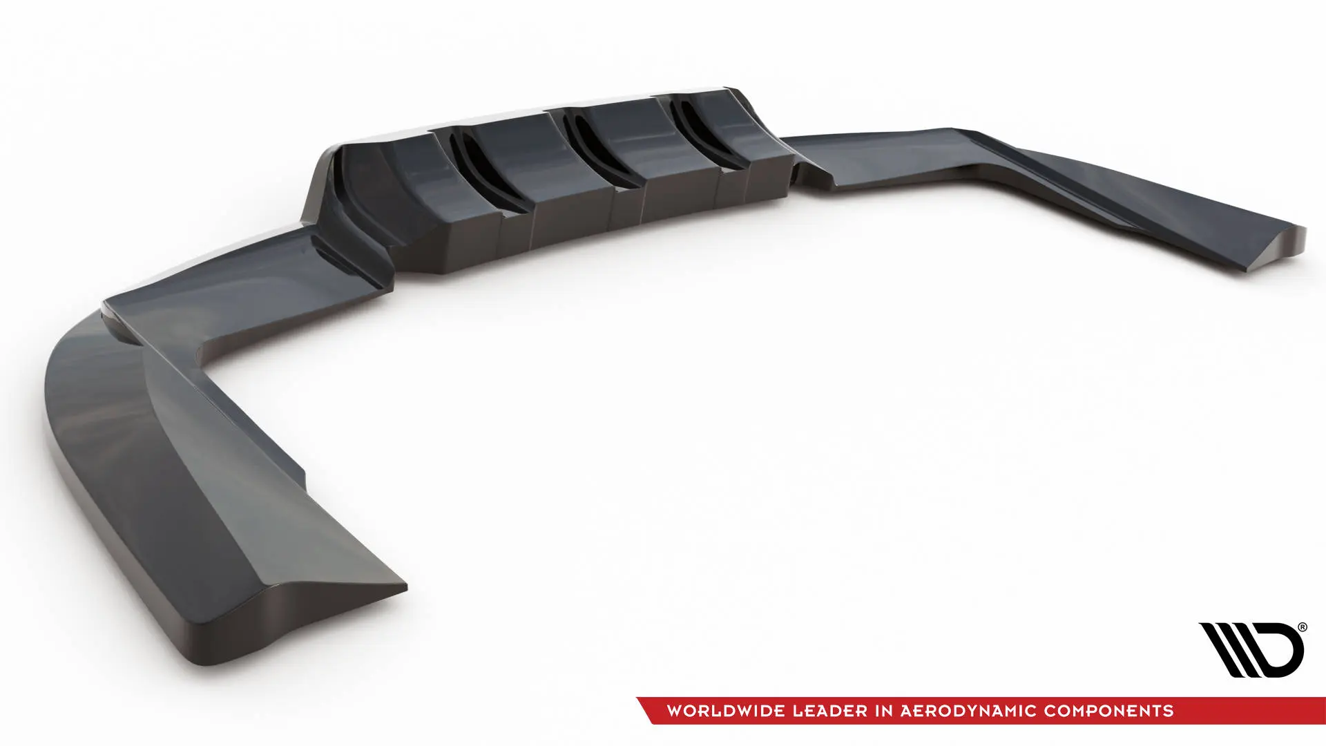 Baksplitter med diffuser Land Rover Range Rover Sport (L494) SVR 2013 - 2017 | Glossy Black Edition – bilde 7