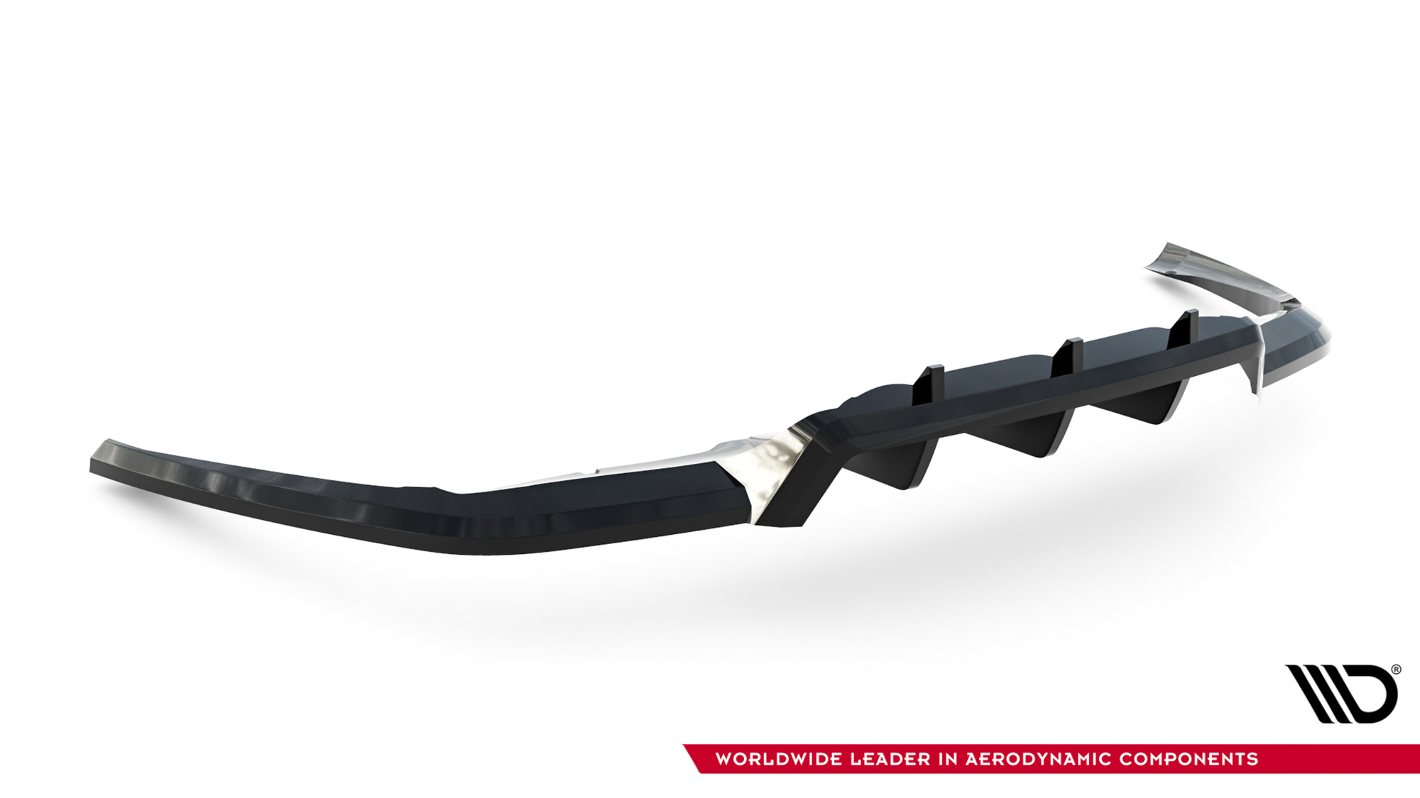 Baksplitter med diffuser Land Rover Range Rover Velar R-Dynamic I 2017 -  2023  | Glossy Black Edition V2 – bilde 5