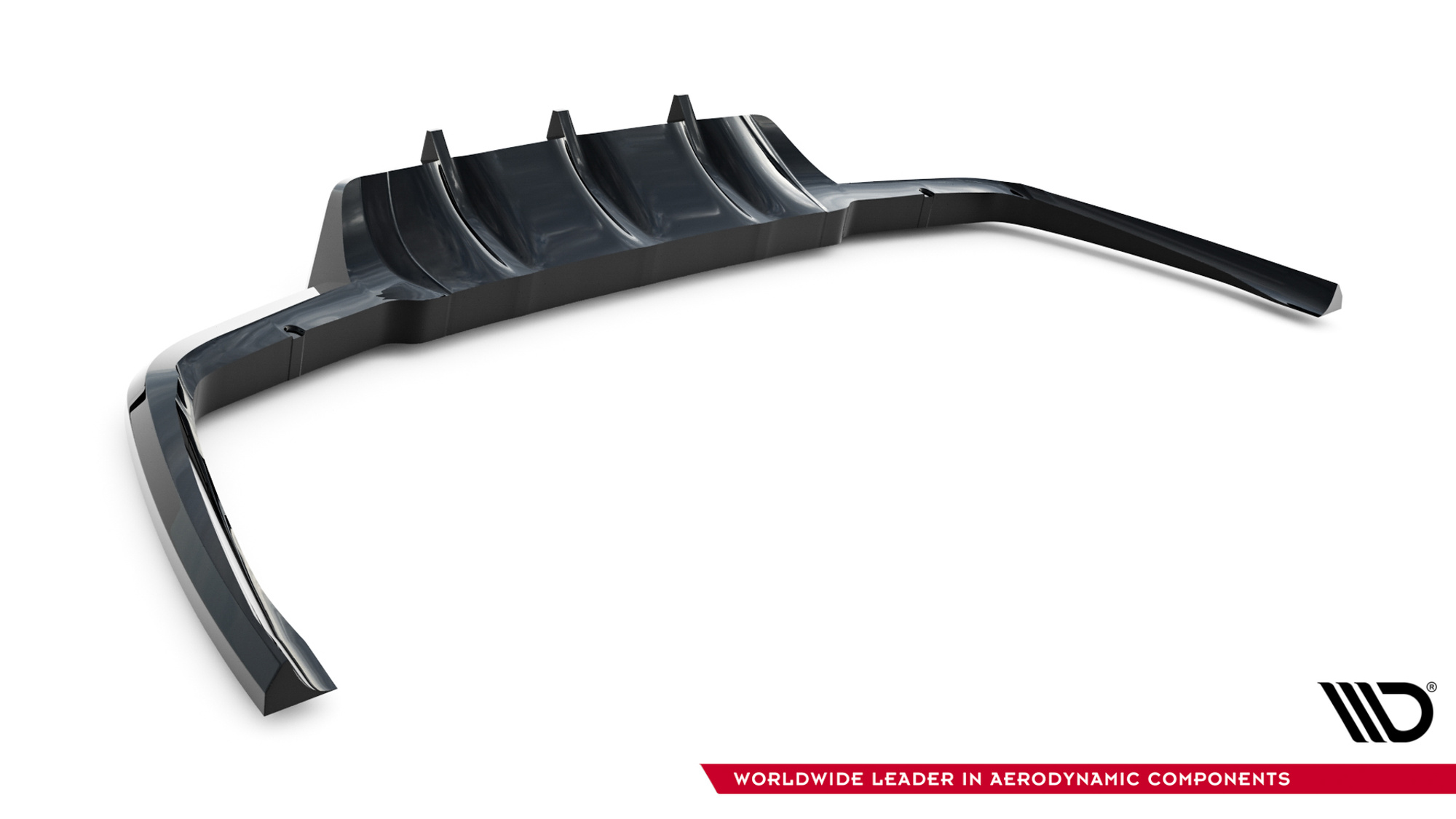 Baksplitter med diffuser Land Rover Range Rover Velar R-Dynamic I 2017 -  2023  | Glossy Black Edition V2 – bilde 6