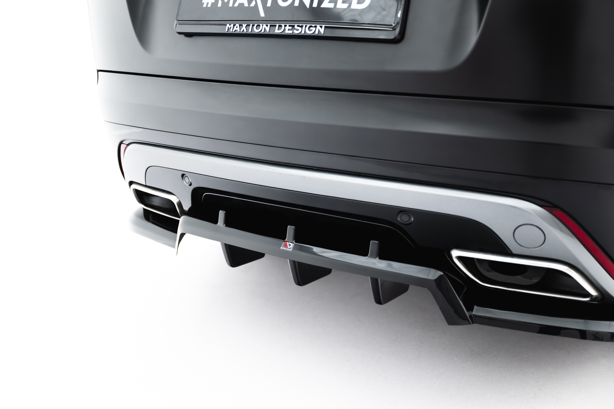 Baksplitter med diffuser Land Rover Range Rover Velar R-Dynamic I 2017 -  2023 | Glossy Black Edition V3 – bilde 4