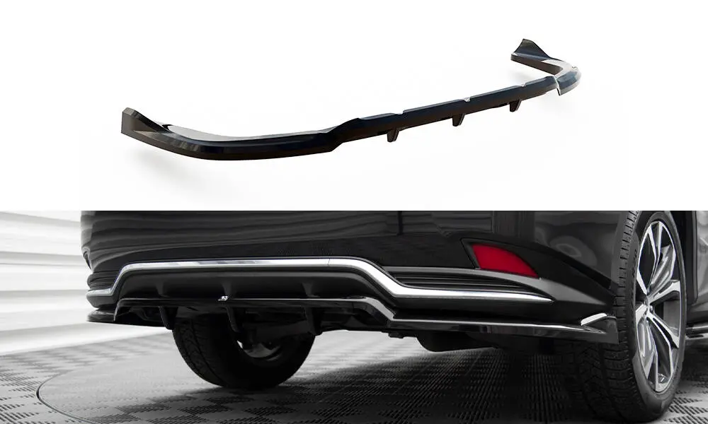 Baksplitter med diffuser Lexus RX Mk4 facelift 2019 - 2022 | Glossy Black Edition – bilde 2