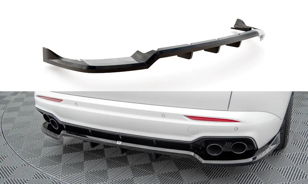 Baksplitter med diffuser Maserati Grecale GT 2022 - > / Maserati Grecale Modena 2022 - > | Glossy Black Edition – bilde 3