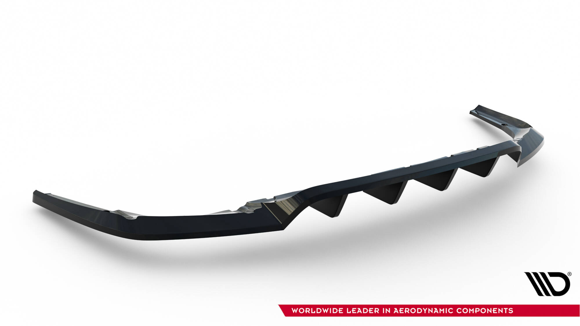 Baksplitter med diffuser Maserati Levante GT I Facelift 2016 - 2024  | Glossy Black Edition – bilde 5