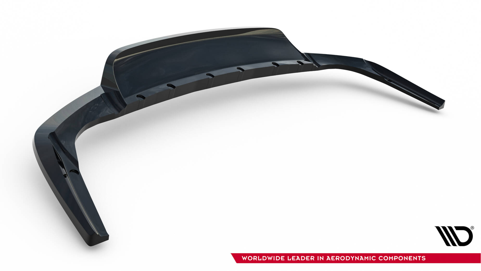 Baksplitter med diffuser Maserati Levante GT I Facelift 2016 - 2024  | Glossy Black Edition – bilde 6