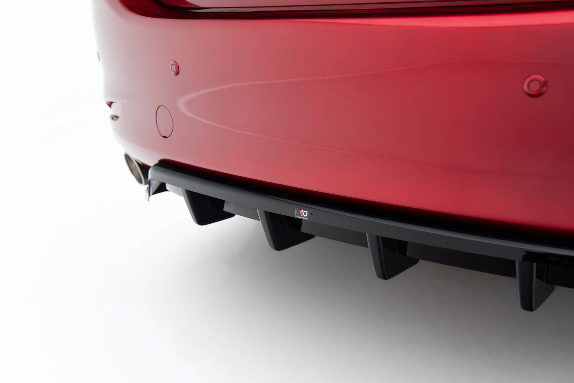Baksplitter med diffuser Mazda 6 III Facelift 2017 - 2023 | Glossy Black Edition – bilde 3