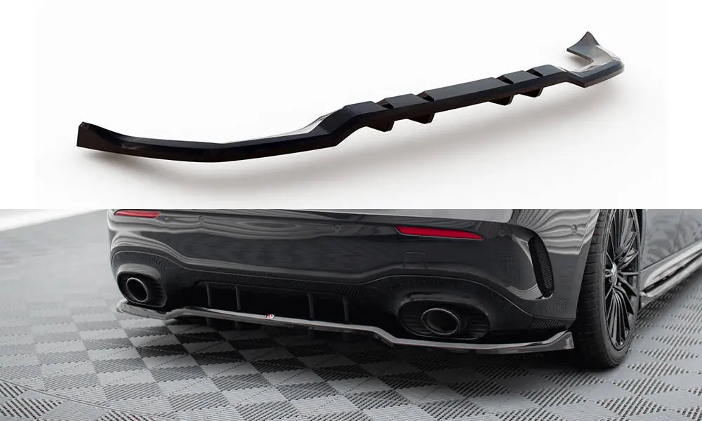Baksplitter med diffuser Mercedes-AMG A35 (W177) facelift 2023 - > | Glossy Black Edition – bilde 2