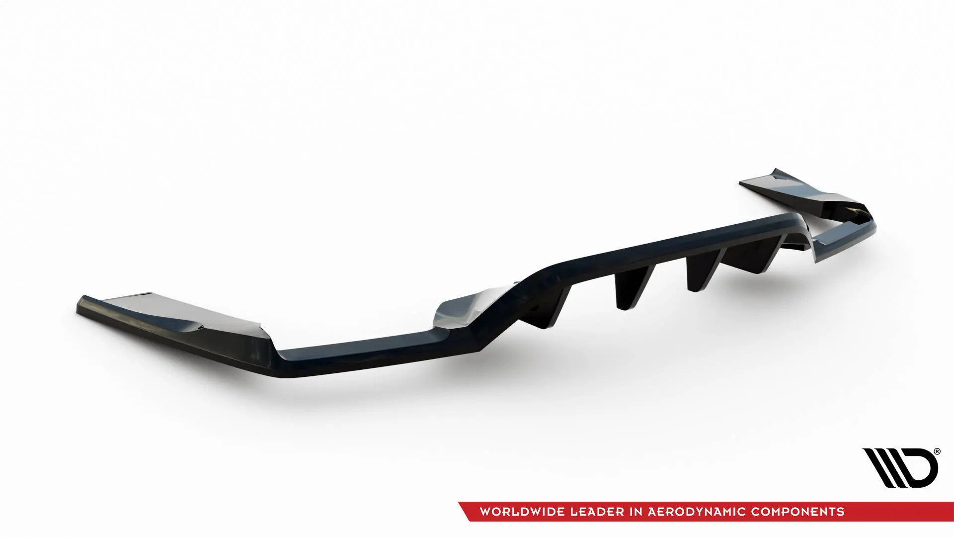 Baksplitter med diffuser Mercedes-AMG GLC 63 (X253) 2015 - 2019 | V.1 Glossy Black Edition – bilde 5