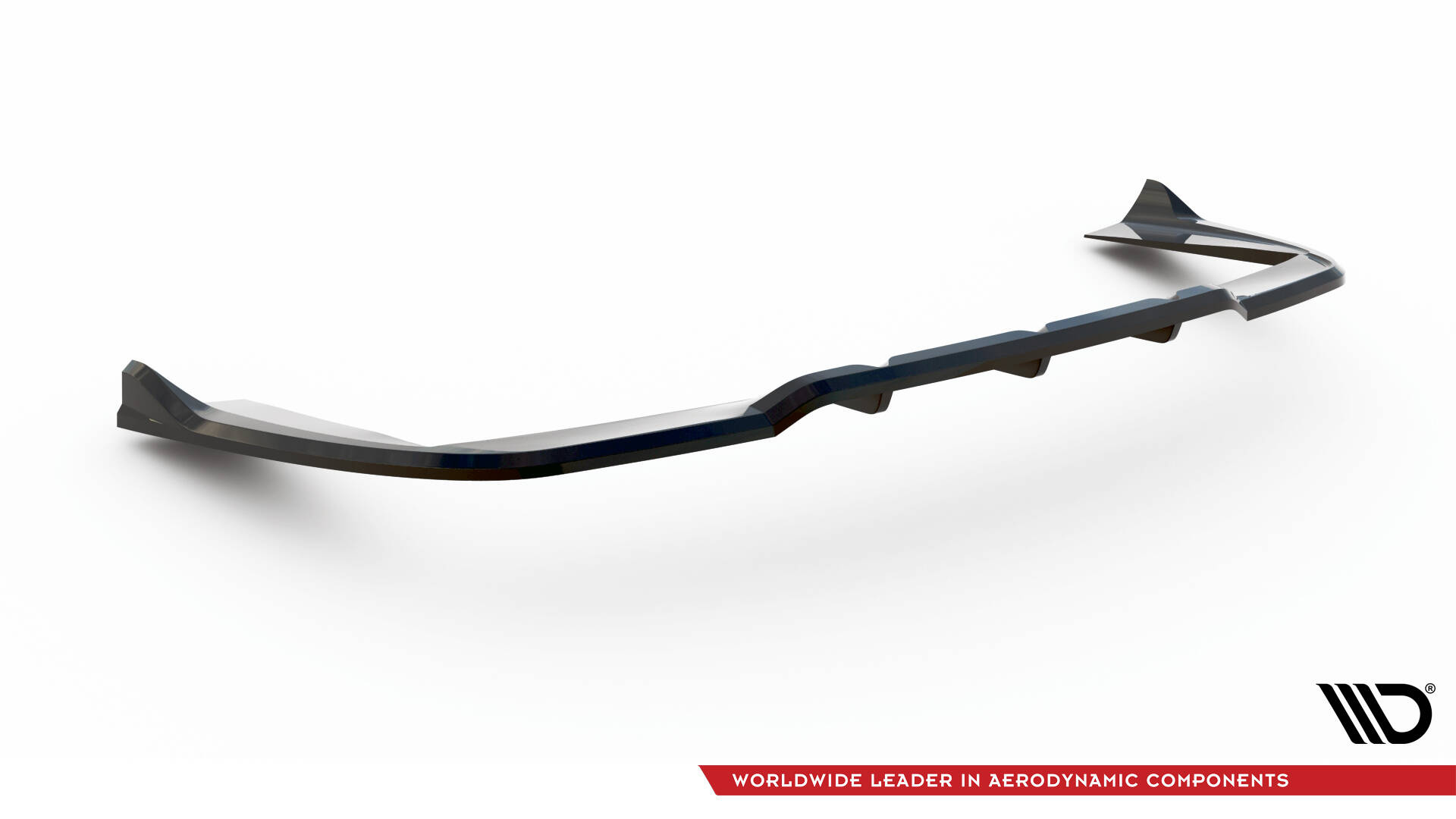 Baksplitter med diffuser Mercedes-Benz AMG C63 (W205) 2015 - 2018  | Glossy Black Edition – bilde 6