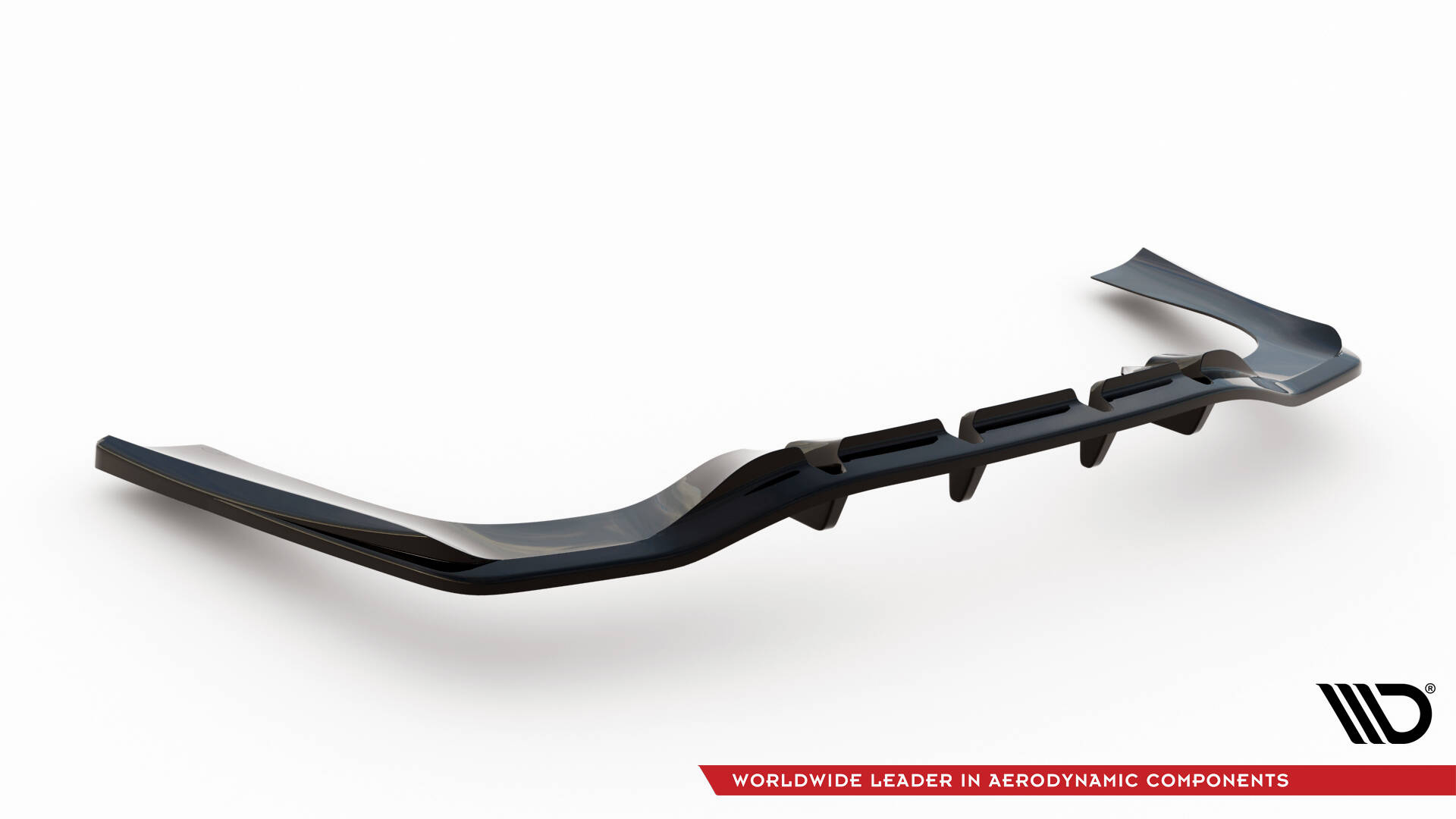 Baksplitter med diffuser Mercedes-Benz AMG CLA (35/45) (C118/X118) Facelift 2023 - 2025  | Glossy Black Edition – bilde 5