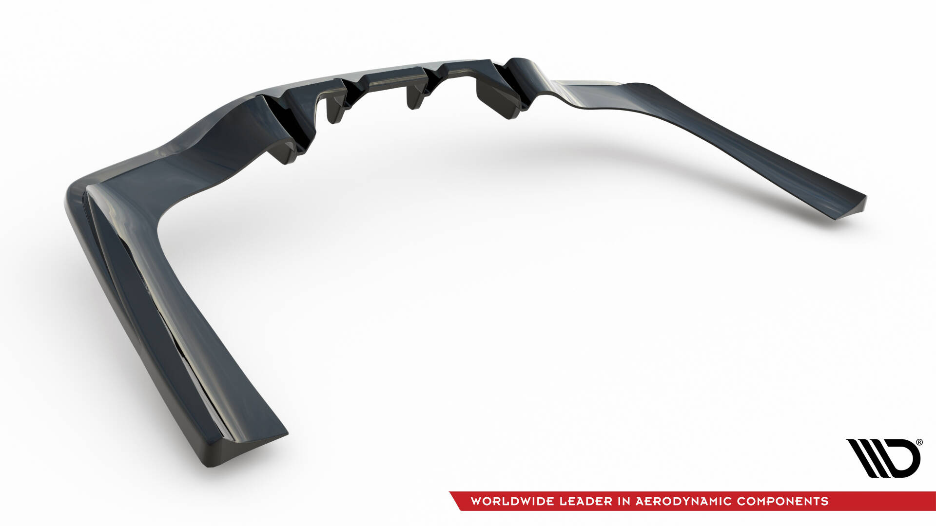 Baksplitter med diffuser Mercedes-Benz AMG CLA (35/45) (C118/X118) Facelift 2023 - 2025  | Glossy Black Edition – bilde 6