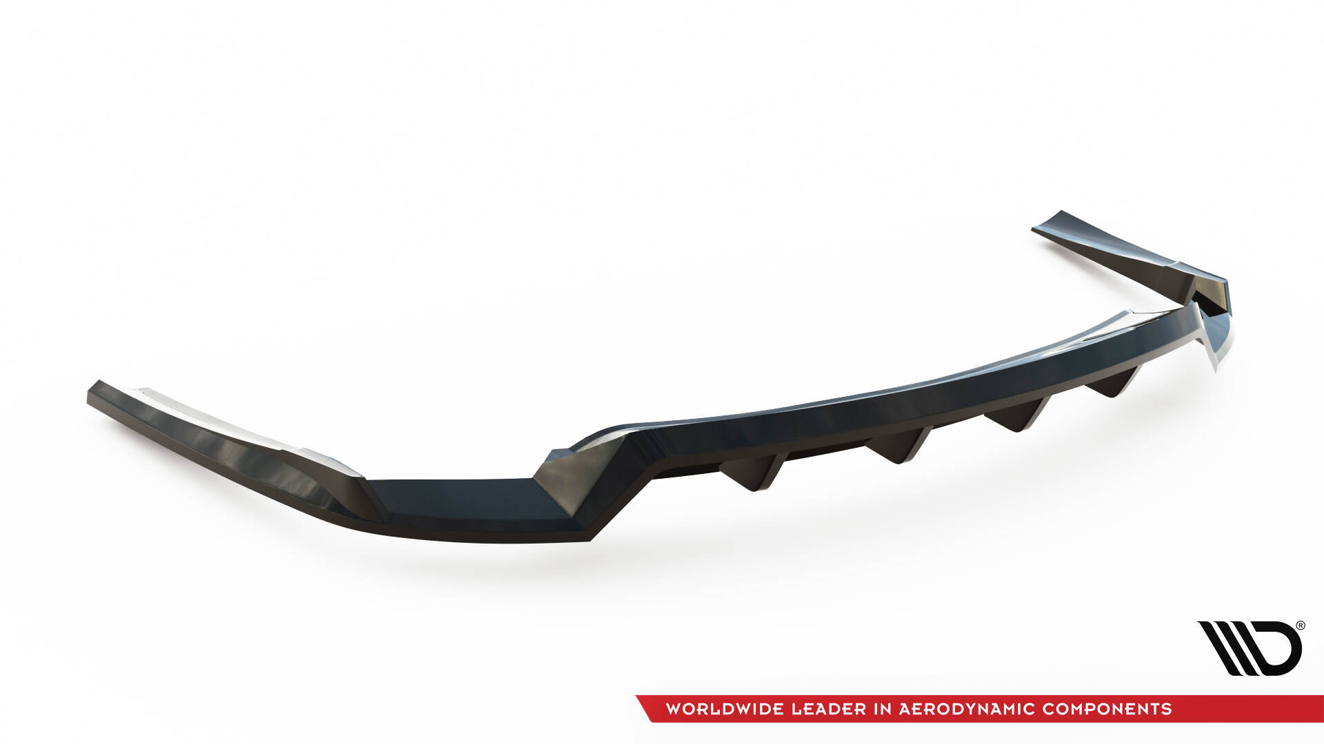 Baksplitter med diffuser Mercedes-Benz AMG CLA (C117/X117) 2013 - 2017  | Glossy Black Edition – bilde 5