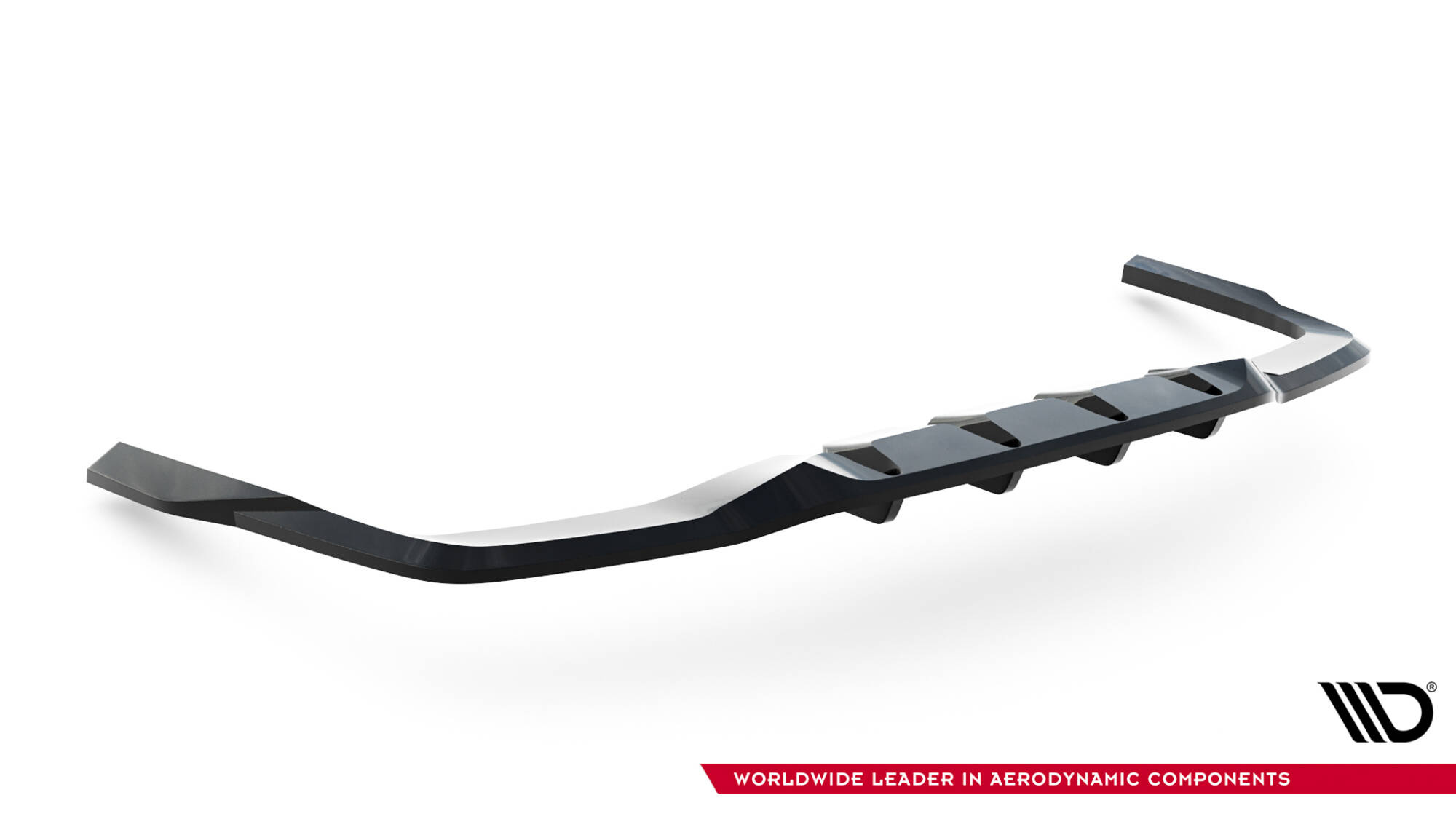 Baksplitter med diffuser Mercedes-Benz AMG CLE 53 (C236) 2023 -> | Glossy Black Edition – bilde 4
