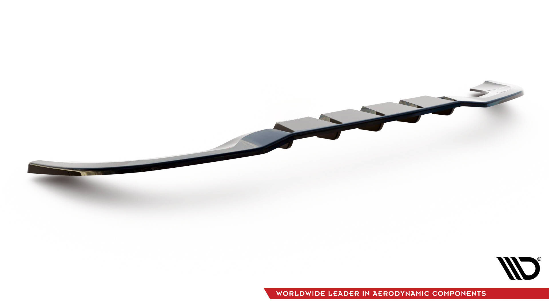 Baksplitter med diffuser Mercedes-Benz AMG-Line A (W177) 2018 - 2023 | Glossy Black Edition – bilde 3