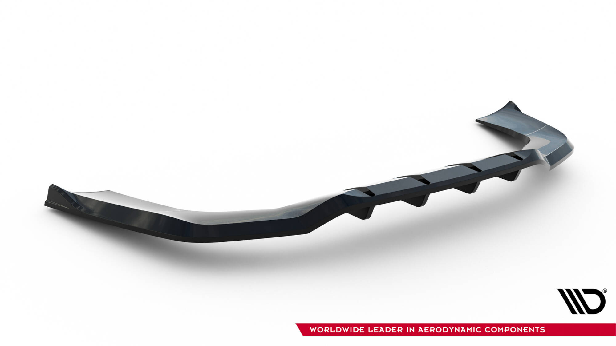 Baksplitter med diffuser Mercedes-Benz AMG SL 63 (R232) 2022 ->  | Glossy Black Edition – bilde 4