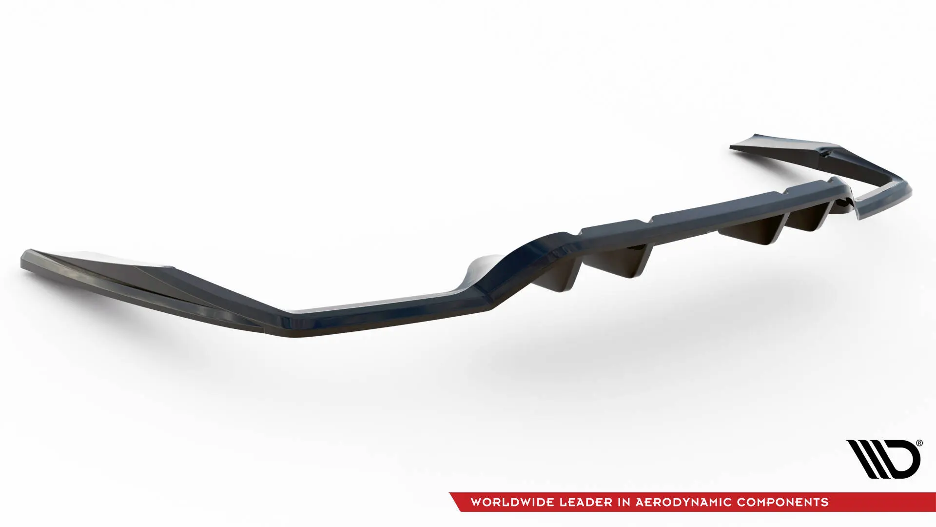 Baksplitter med diffuser Mercedes-Benz C43 AMG Coupe (C205) facelift 2018 - 2022 | Glossy Black Edition – bilde 6