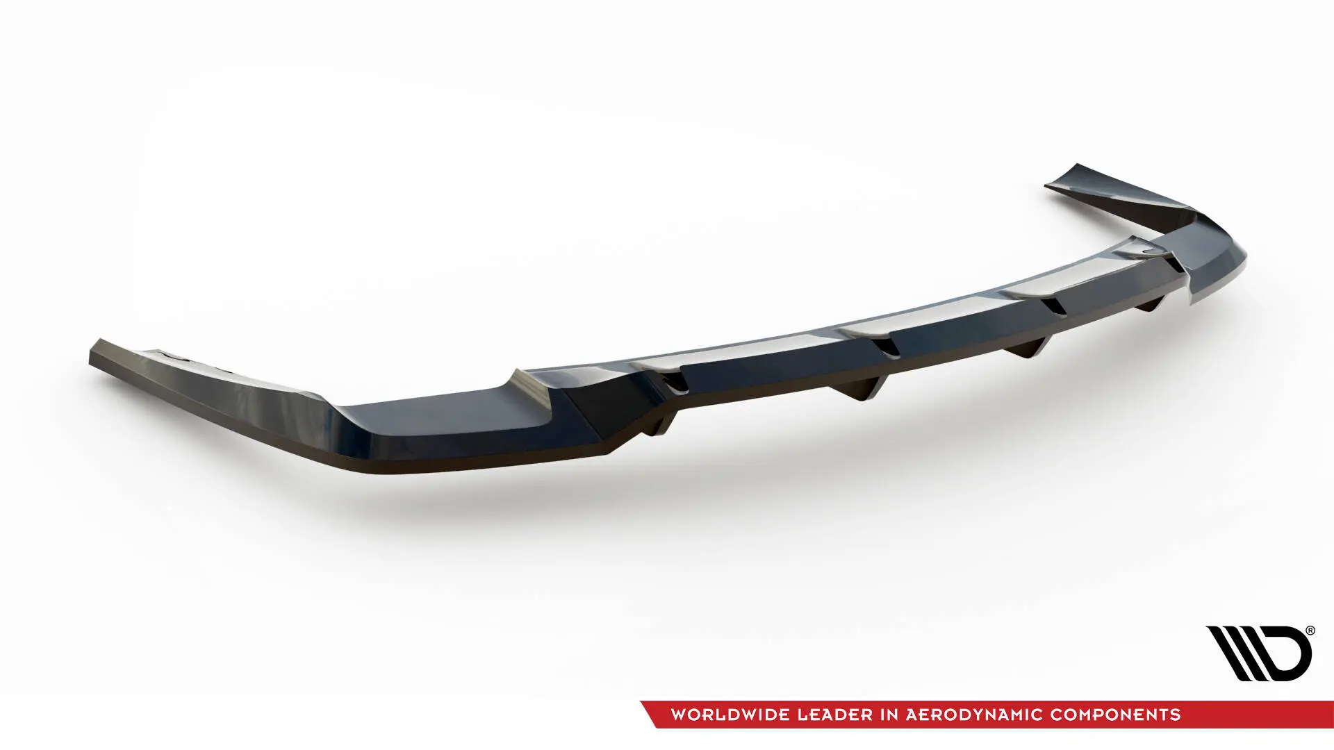 Baksplitter med diffuser Mercedes-Benz CLA 45 AMG (C117) facelift 2017 - 2019 | Glossy Black Edition – bilde 6