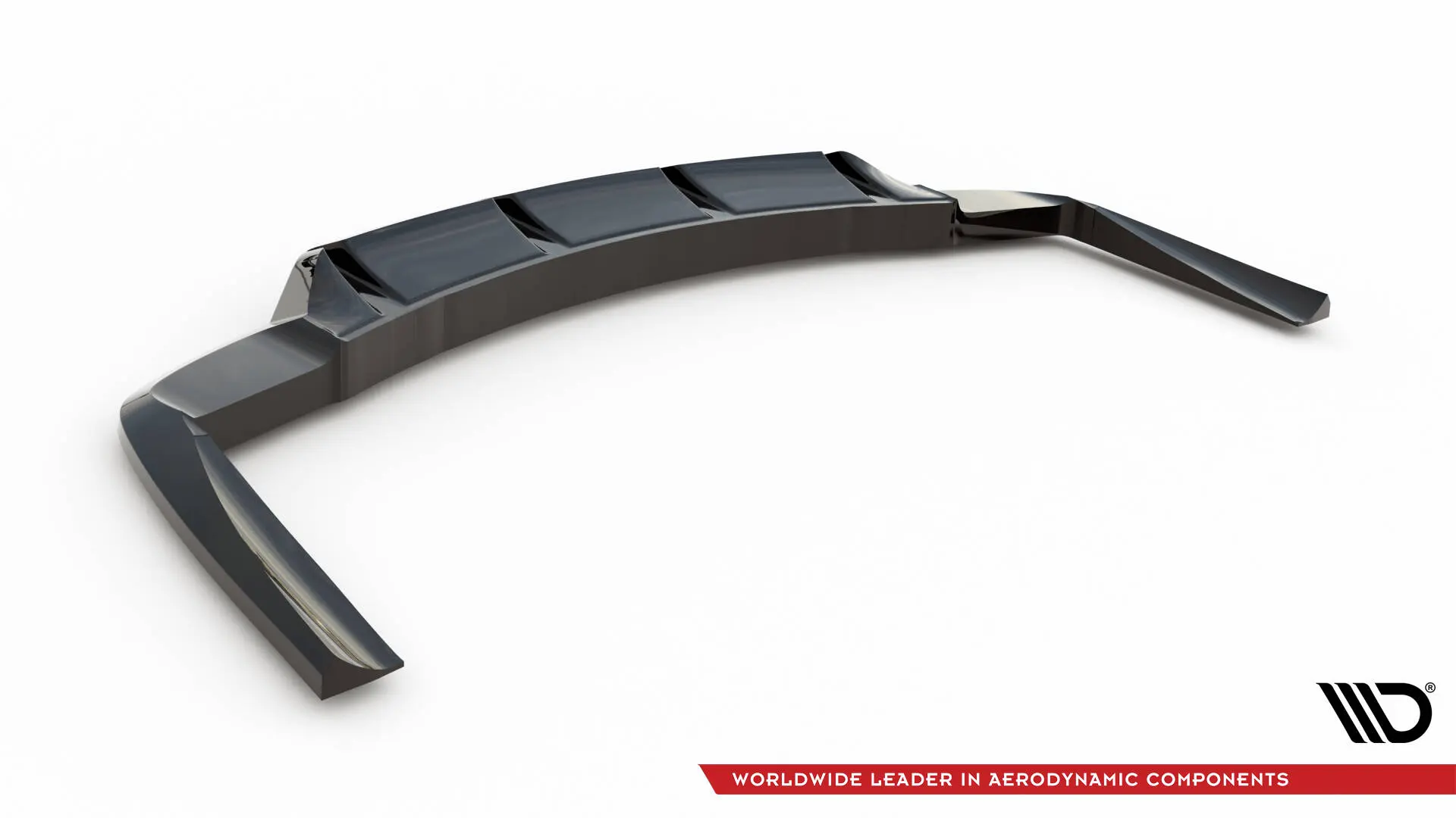 Baksplitter med diffuser Mercedes-Benz CLA 45 AMG (C117) facelift 2017 - 2019 | Glossy Black Edition – bilde 7