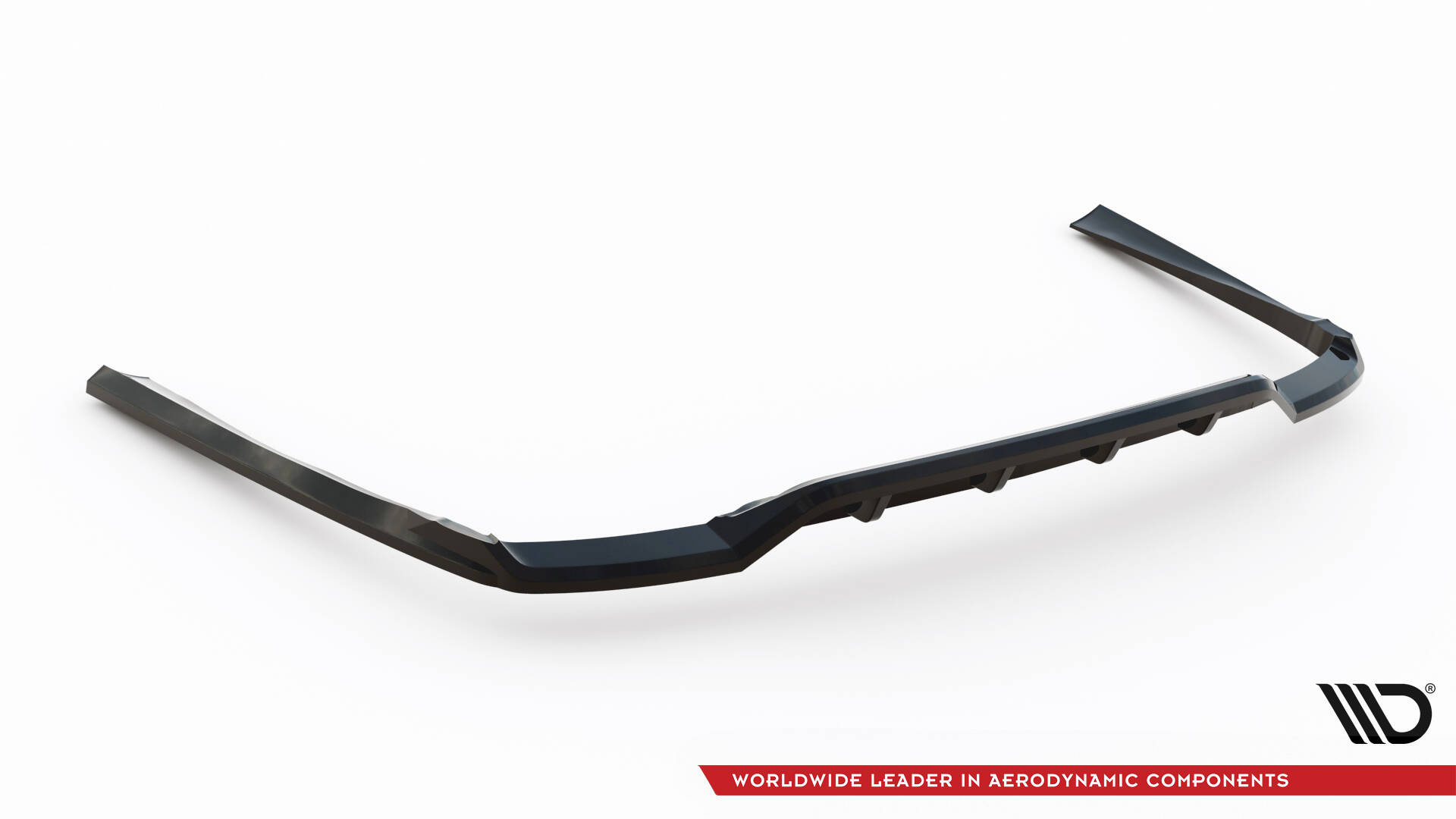 Baksplitter med diffuser Mercedes-Benz E (W212) Facelift 2013 - 2016  | Glossy Black Edition – bilde 4
