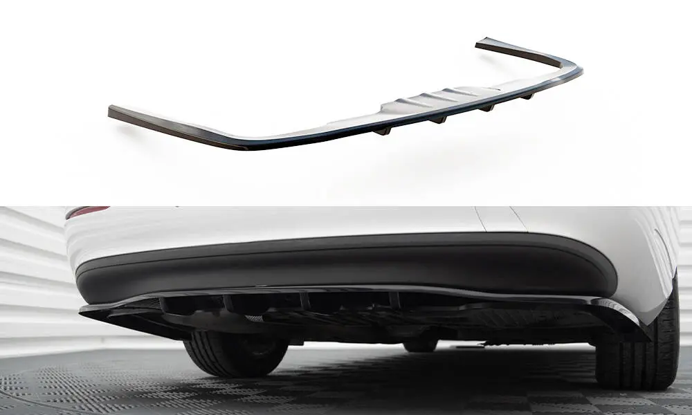 Baksplitter med diffuser Mercedes-Benz E (W213) Sedan 2016 - 2020 | Glossy Black Edition – bilde 2