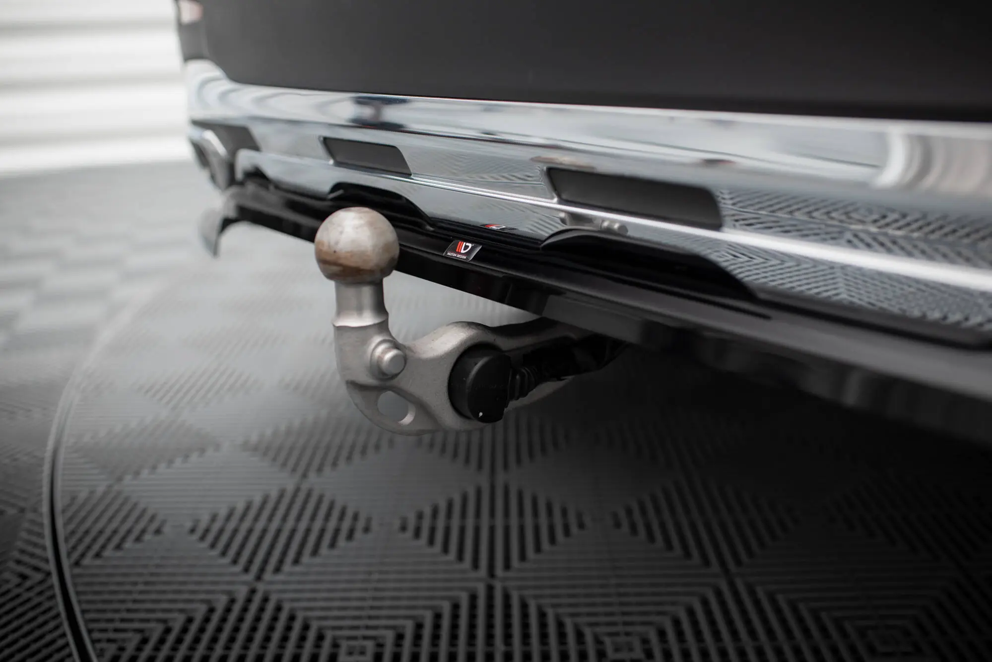 Baksplitter med diffuser Mercedes-Benz GLC (X254) AMG-Line 2022 - > | Glossy Black Edition – bilde 2