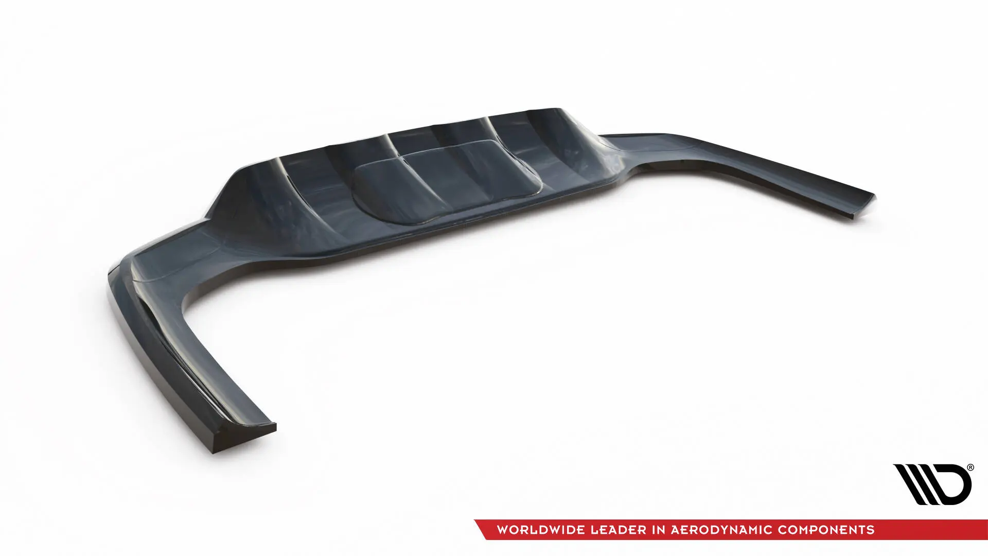 Baksplitter med diffuser Mercedes-Benz GLC (X254) AMG-Line 2022 - > | Glossy Black Edition – bilde 9