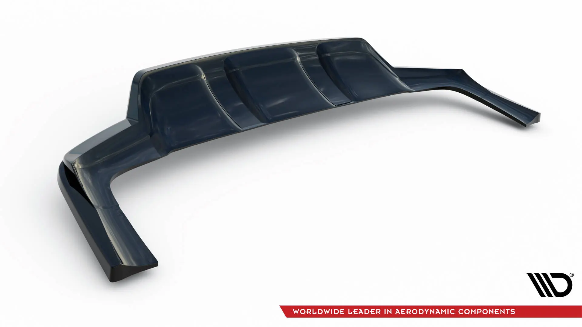 Baksplitter med diffuser Mercedes-Benz GLE (W167) AMG-Line 2019 -2023 | Glossy Black Edition – bilde 6