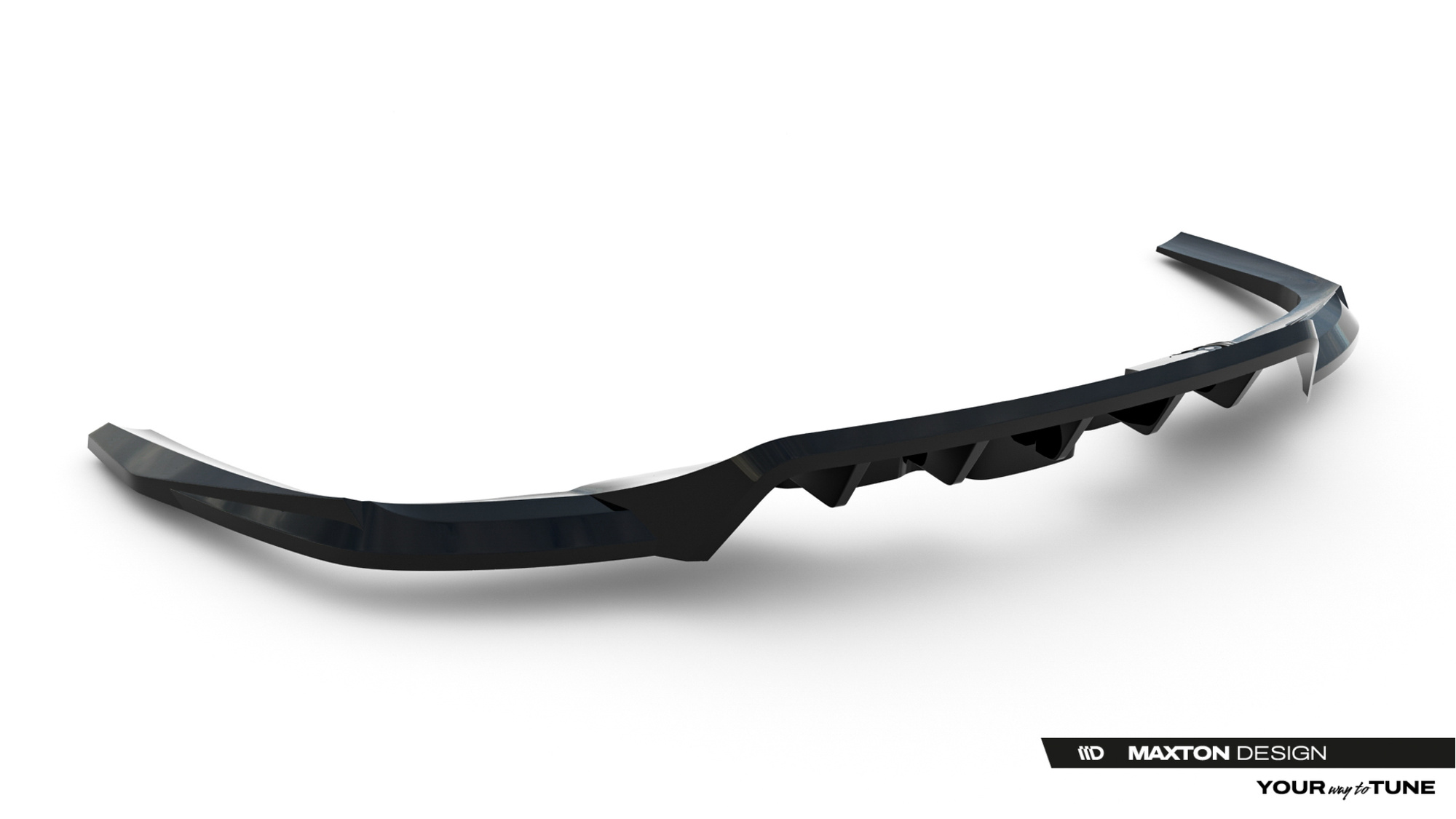 Baksplitter med diffuser Mercedes-Benz GLS AMG (X167) 2019 - 2023 | Glossy Black Edition V2 – bilde 6