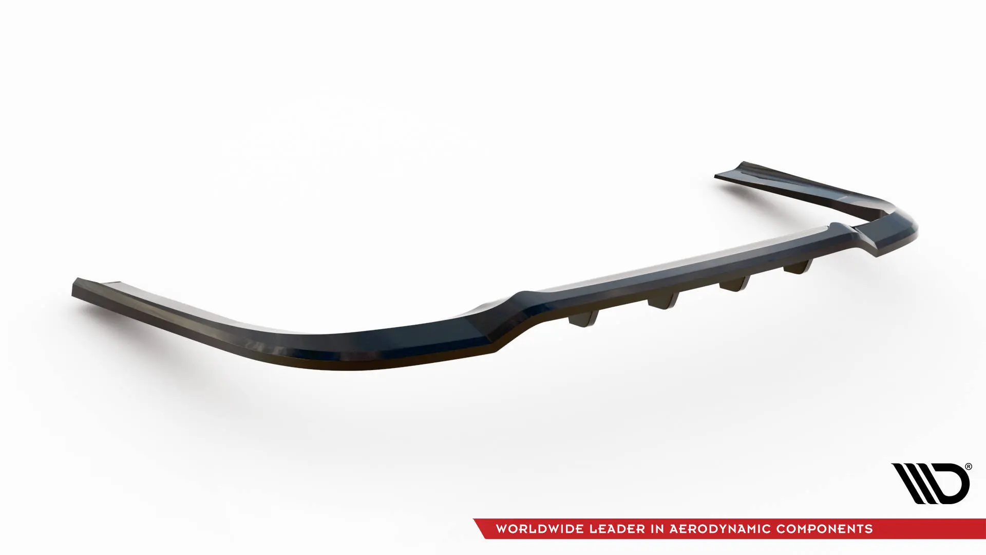 Baksplitter med diffuser Mercedes-Benz S (W222) AMG-Line facelift 2017 - 2020 | Glossy Black Edition – bilde 6