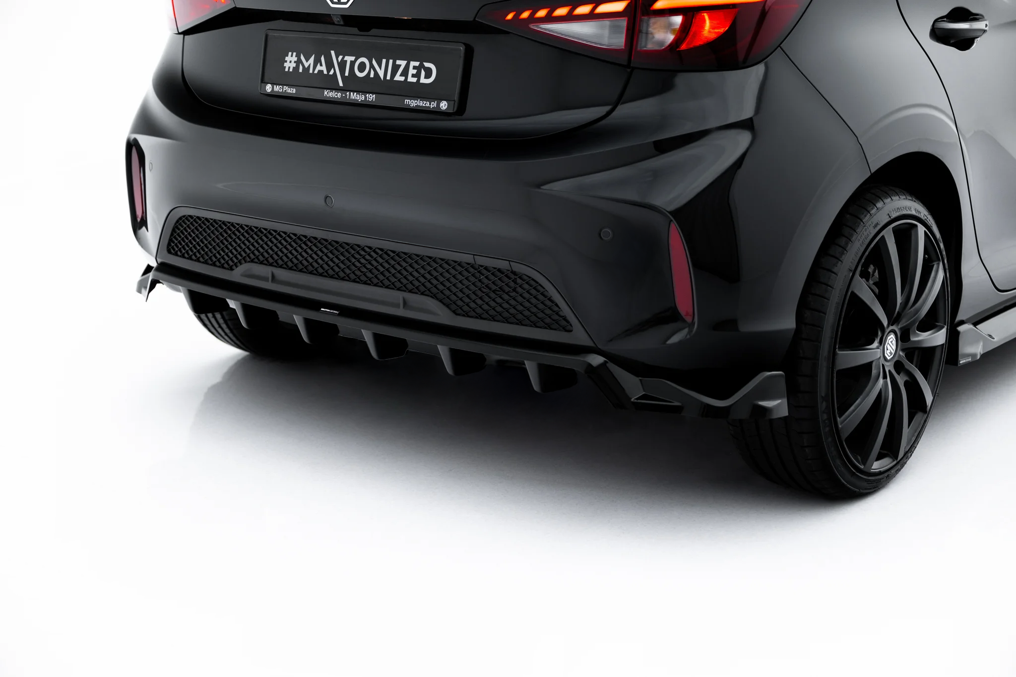 Baksplitter med diffuser MG 3 I 2024 -> | Glossy Black Edition – bilde 3